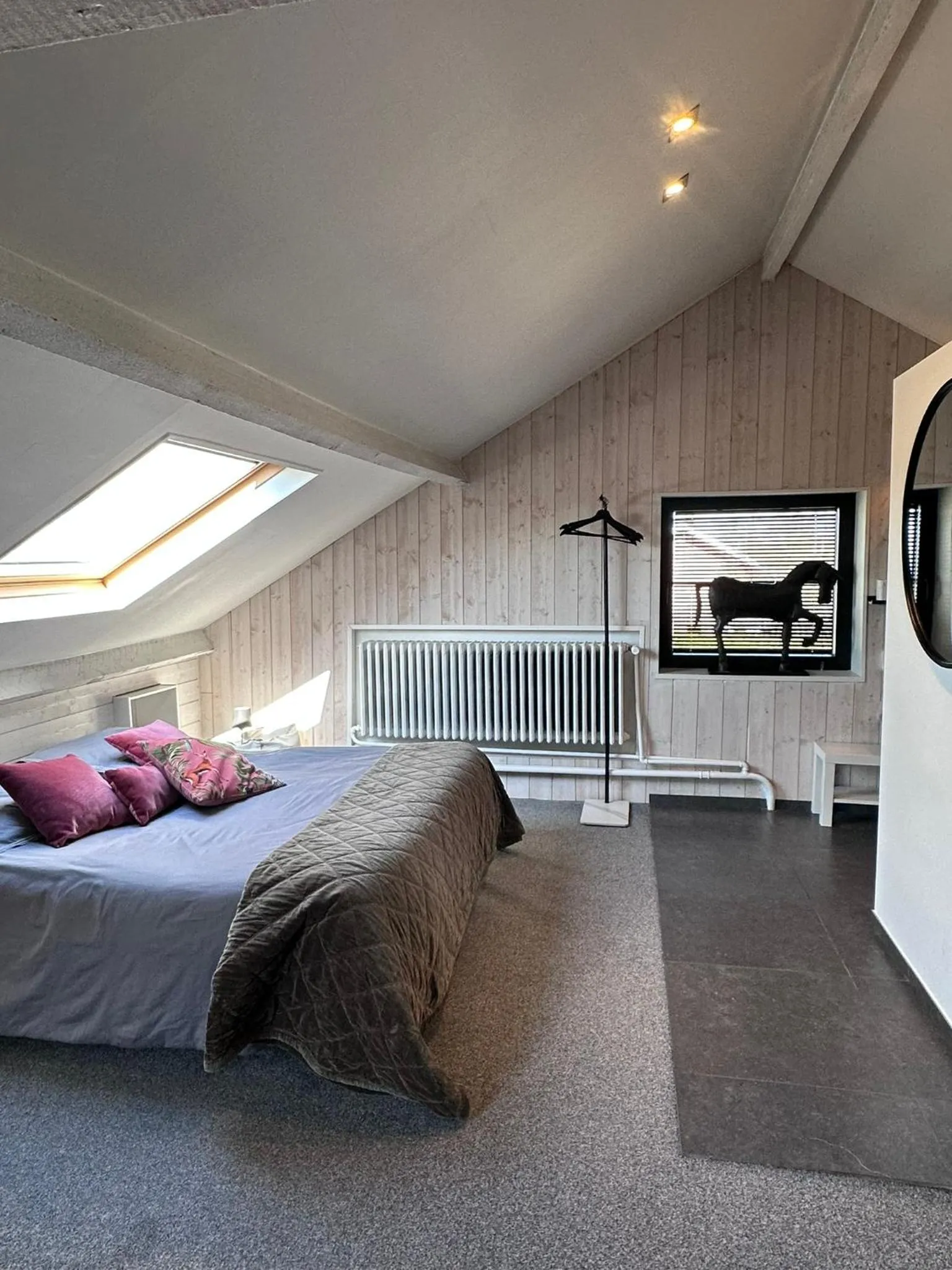 Bedroom, Bed in B&B 't zwart peird