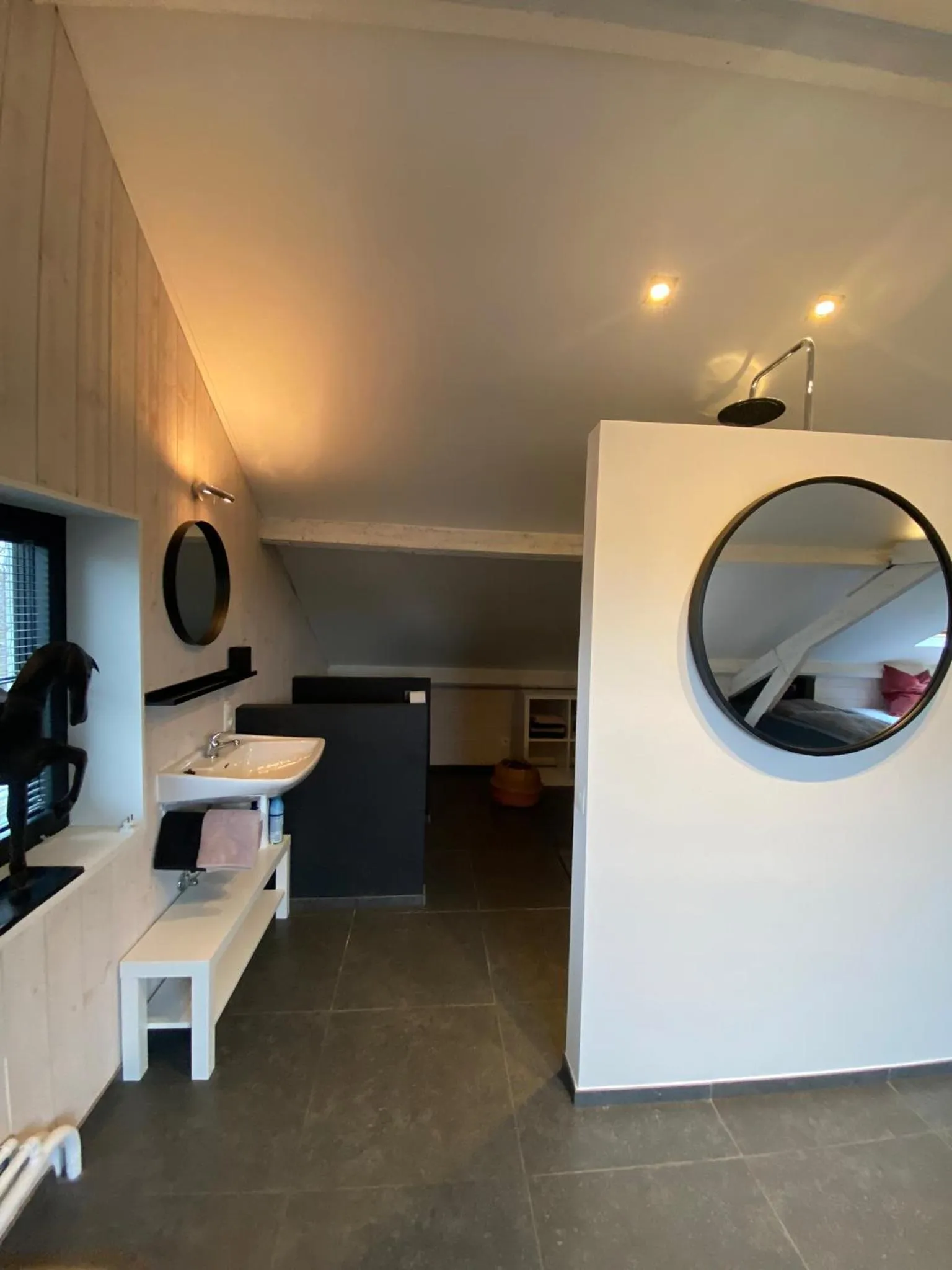 Bathroom in B&B 't zwart peird