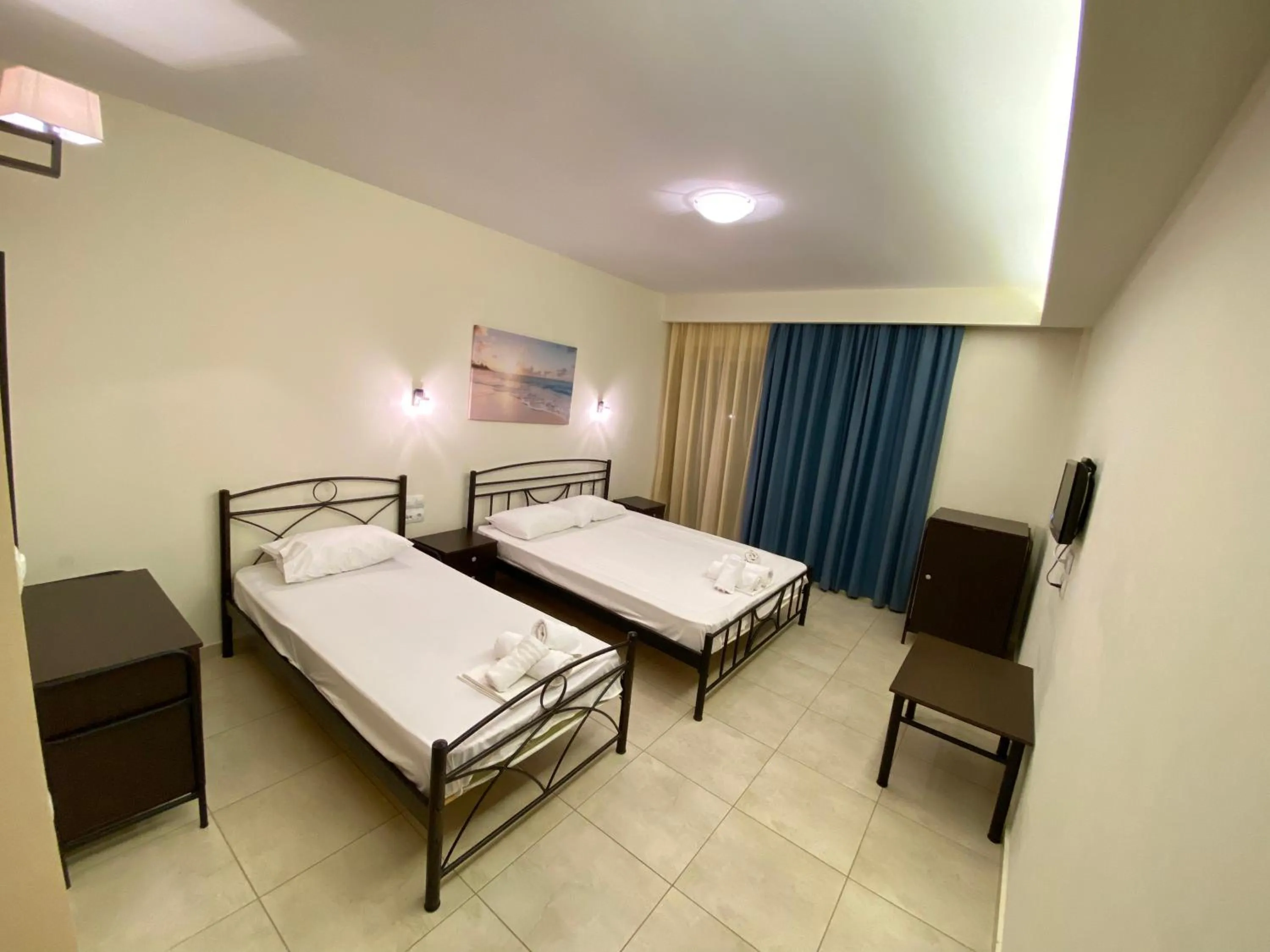 Bed in Ocean Hotel Resort