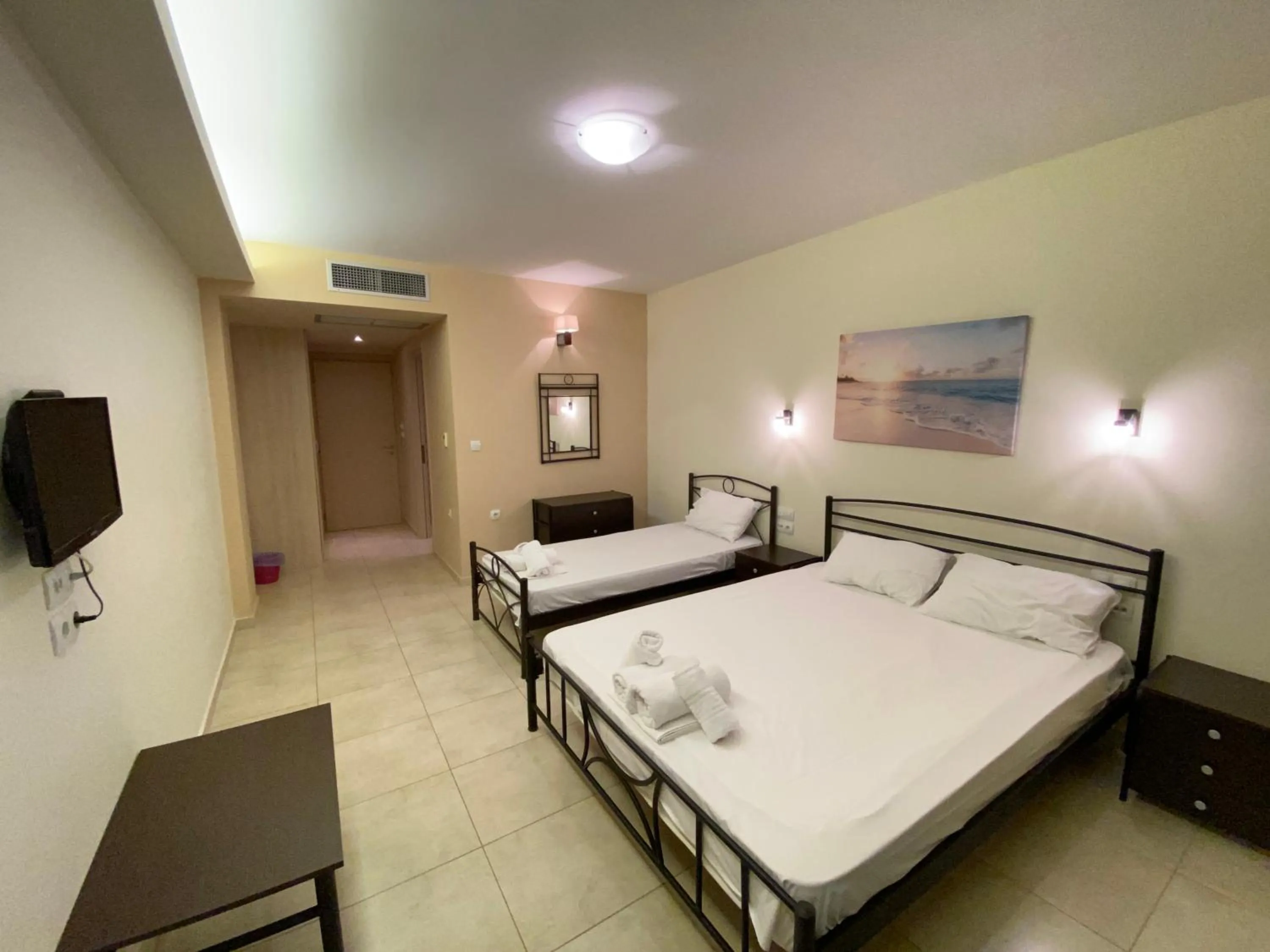 Bed in Ocean Hotel Resort