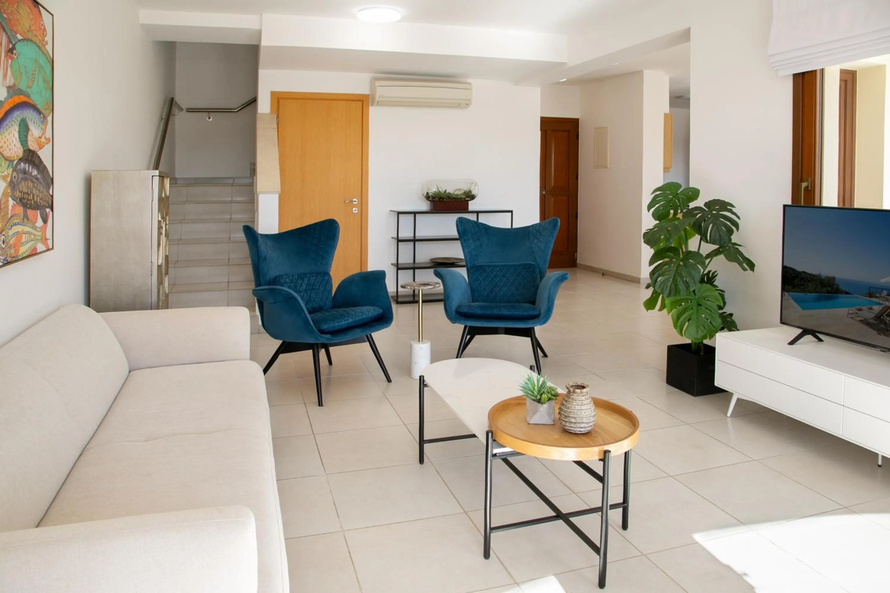 Living room in Aphrodite Hills Rentals - Junior Villas