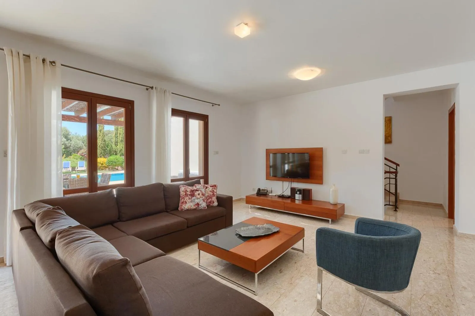 Living room in Aphrodite Hills Rentals - Superior Villas