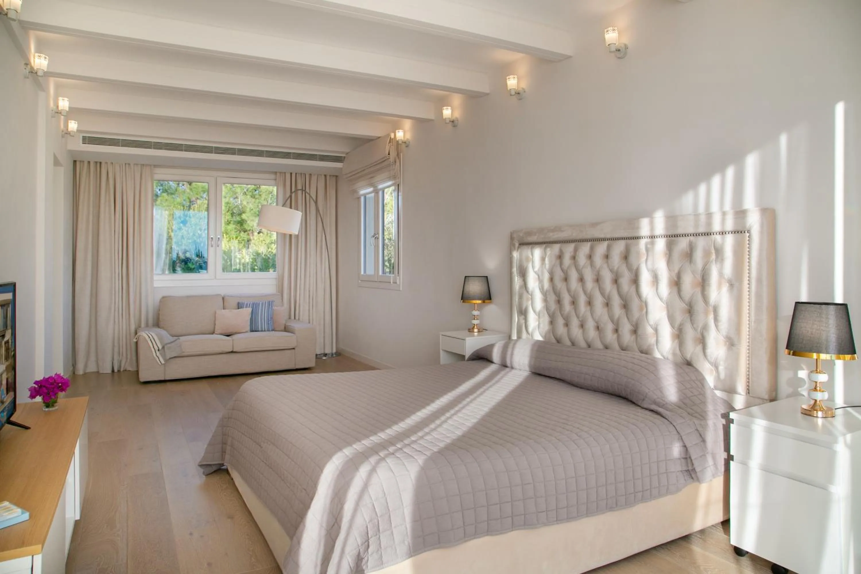 Bedroom, Bed in Aphrodite Hills Rentals - Superior Villas