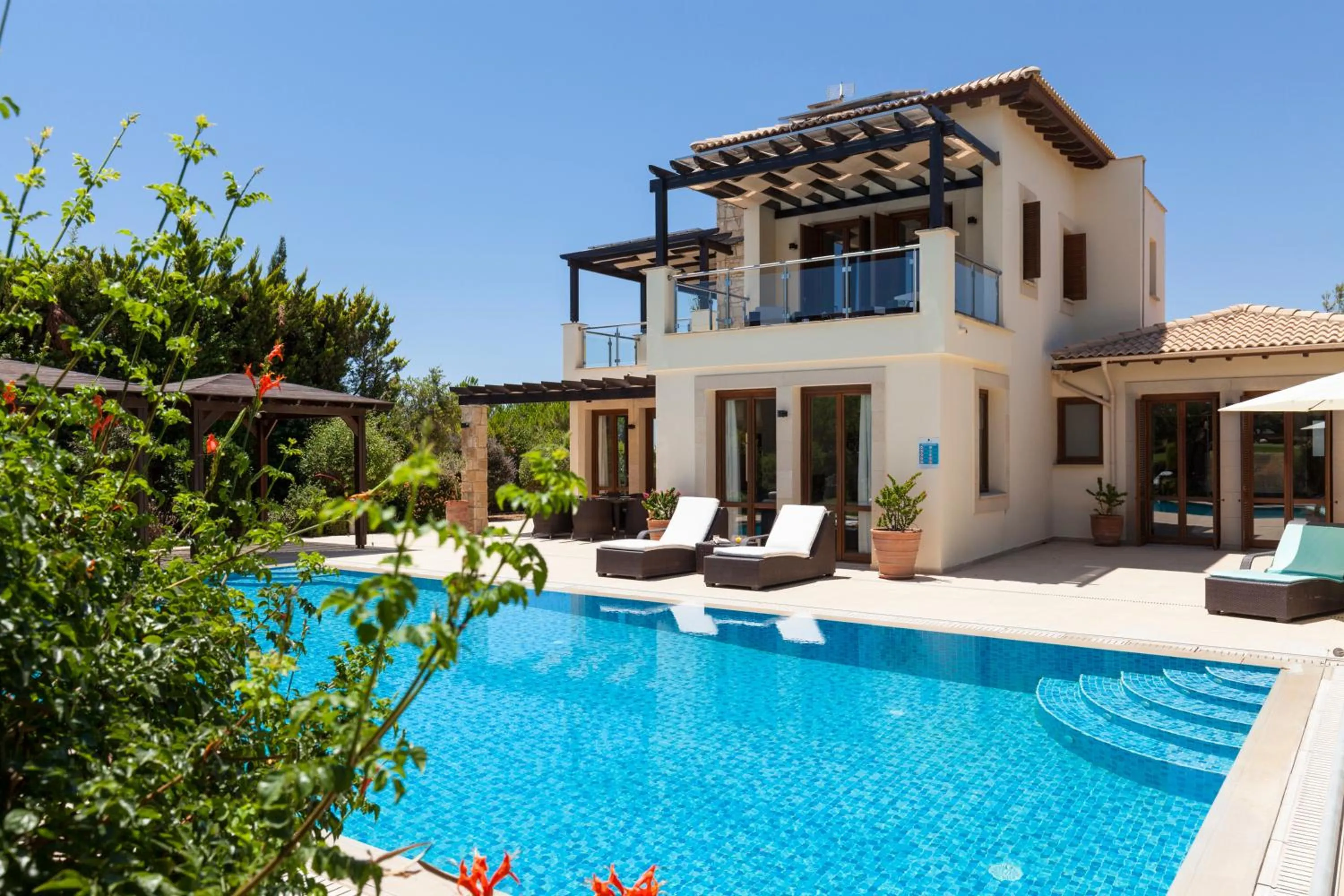 Property building in Aphrodite Hills Rentals - Superior Villas