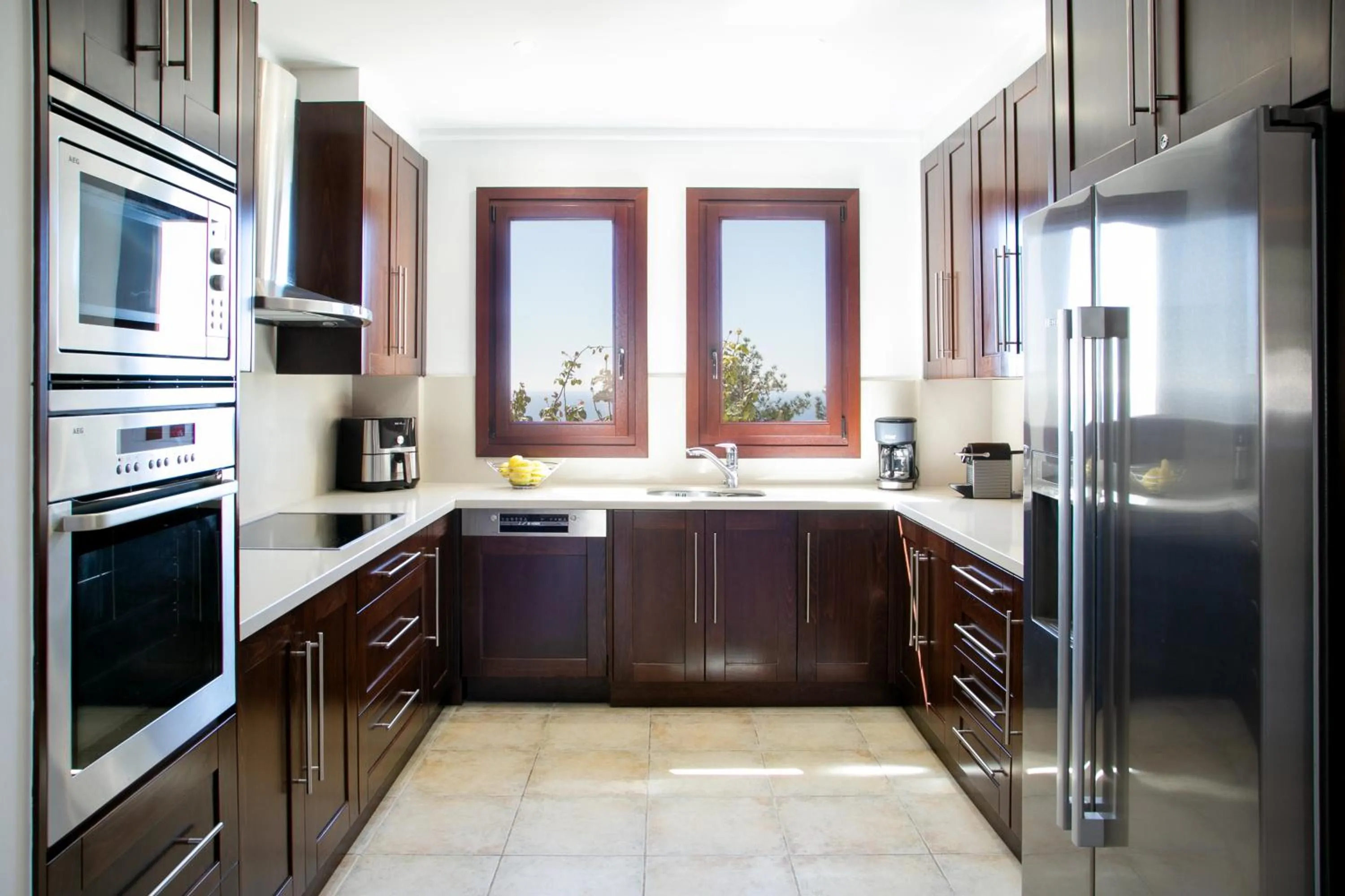 kitchen in Aphrodite Hills Rentals - Superior Villas