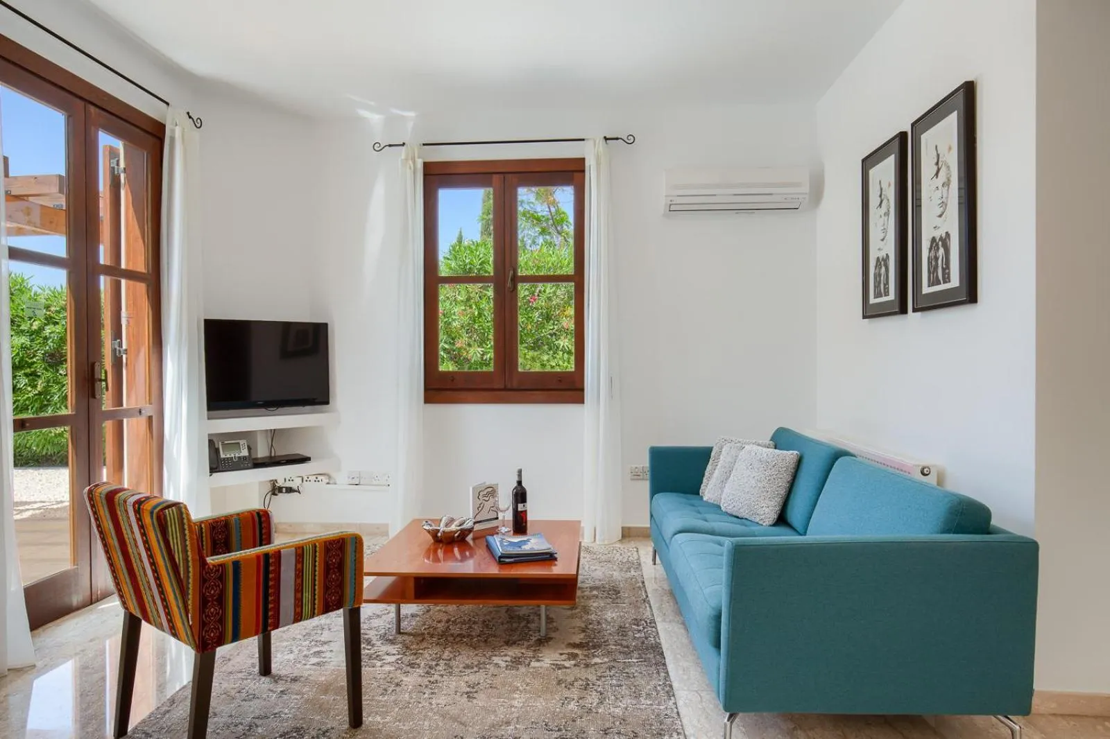 TV and multimedia in Aphrodite Hills Rentals - Superior Villas