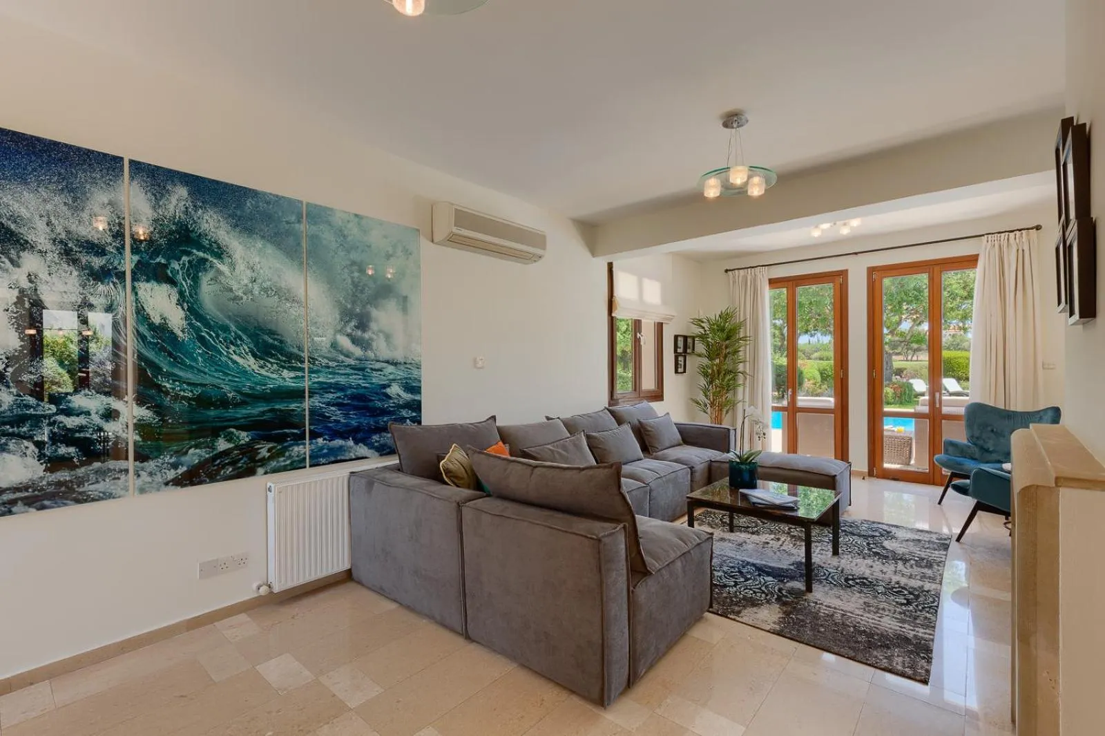 Living room in Aphrodite Hills Rentals - Superior Villas