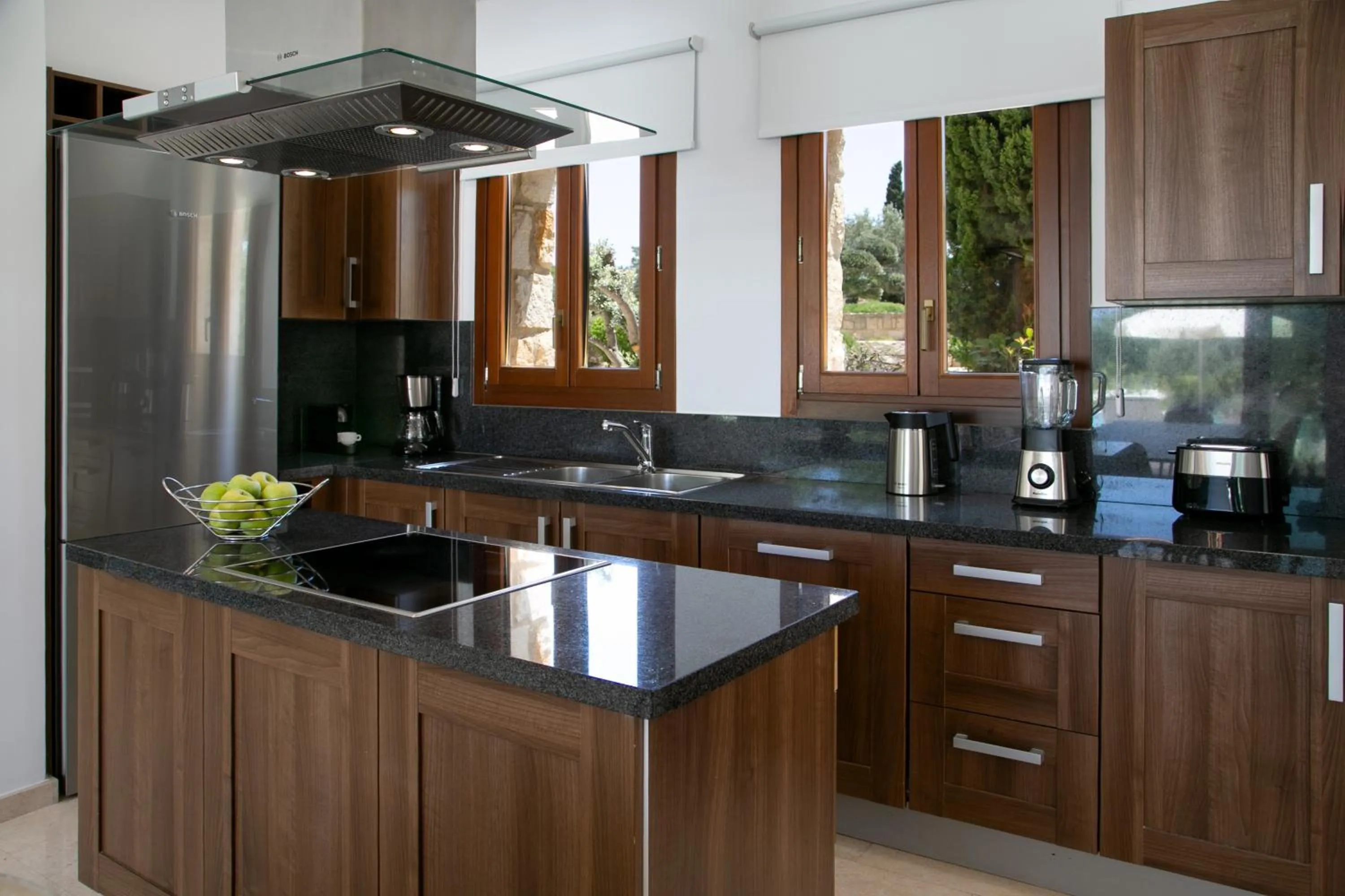 Kitchen or kitchenette in Aphrodite Hills Rentals - Superior Villas
