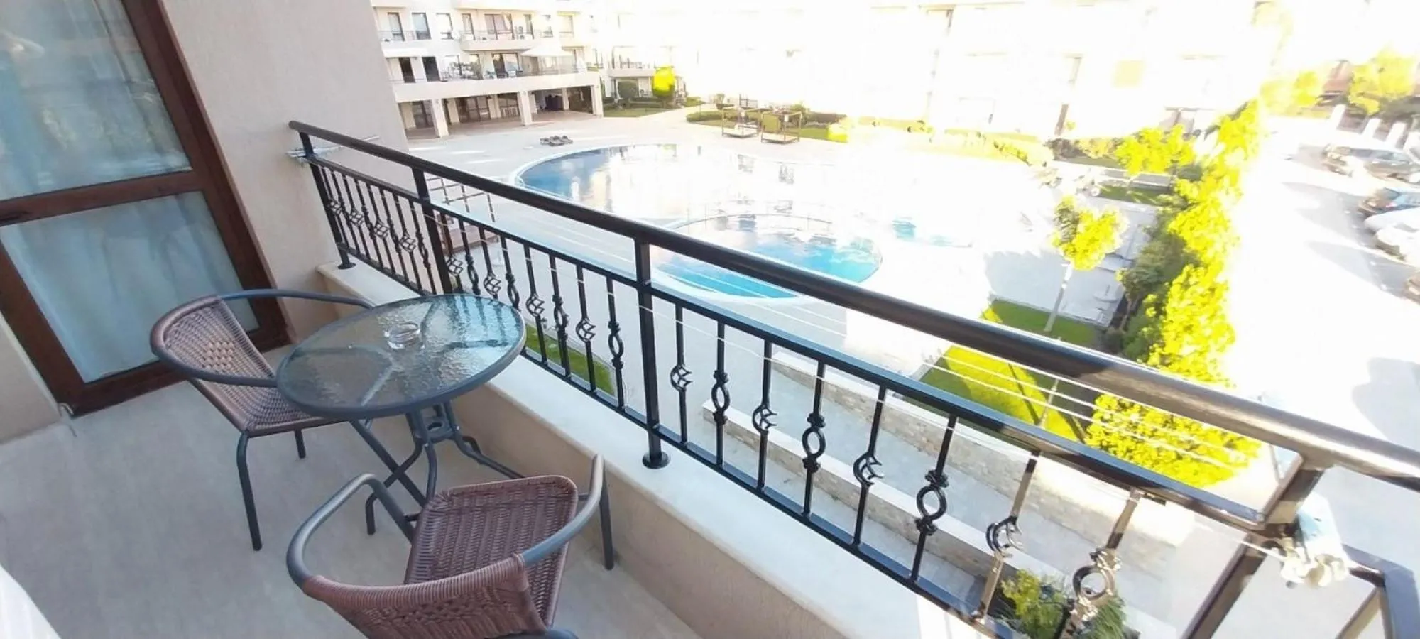 Patio in Sea Dreams Apartment