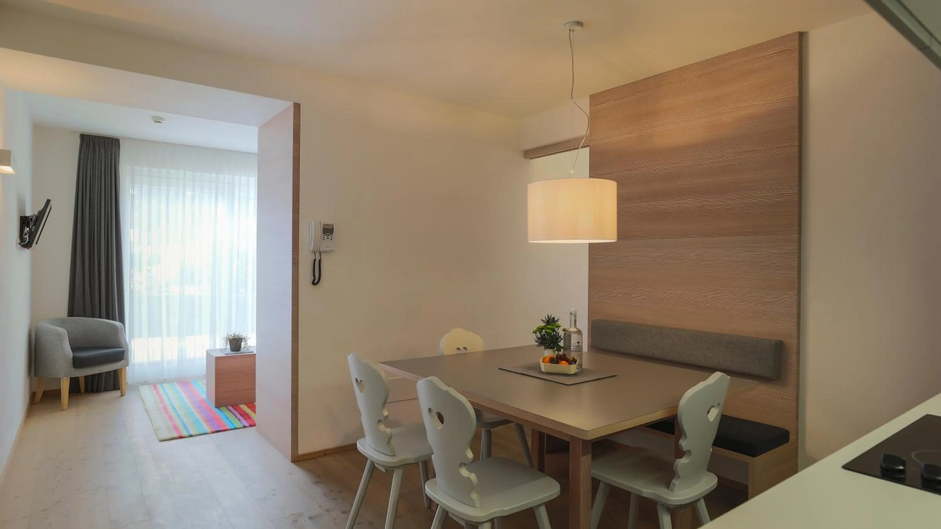 Living room in Residence Königswarte Strata Sexten