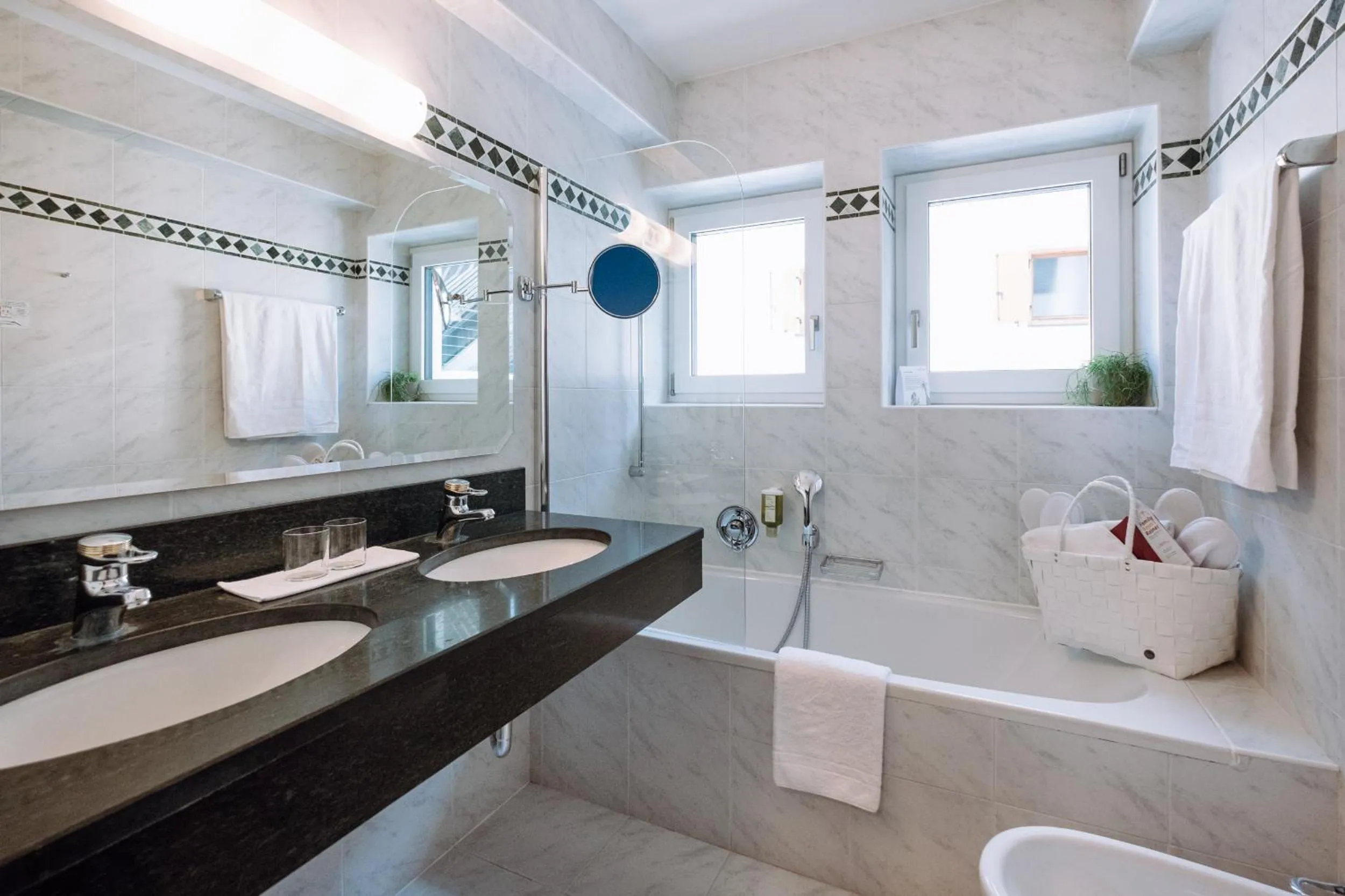 Bathroom in Residence Königswarte Strata Sexten