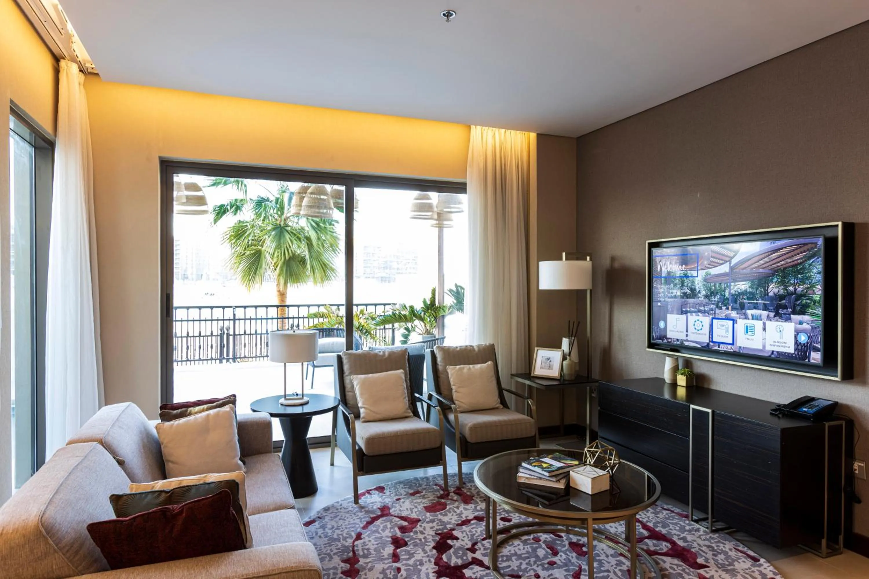 Living room in The Townhouses The Pearl