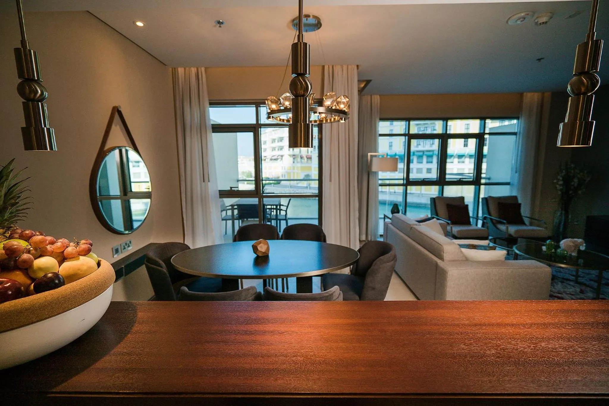 Living room in The Townhouses The Pearl