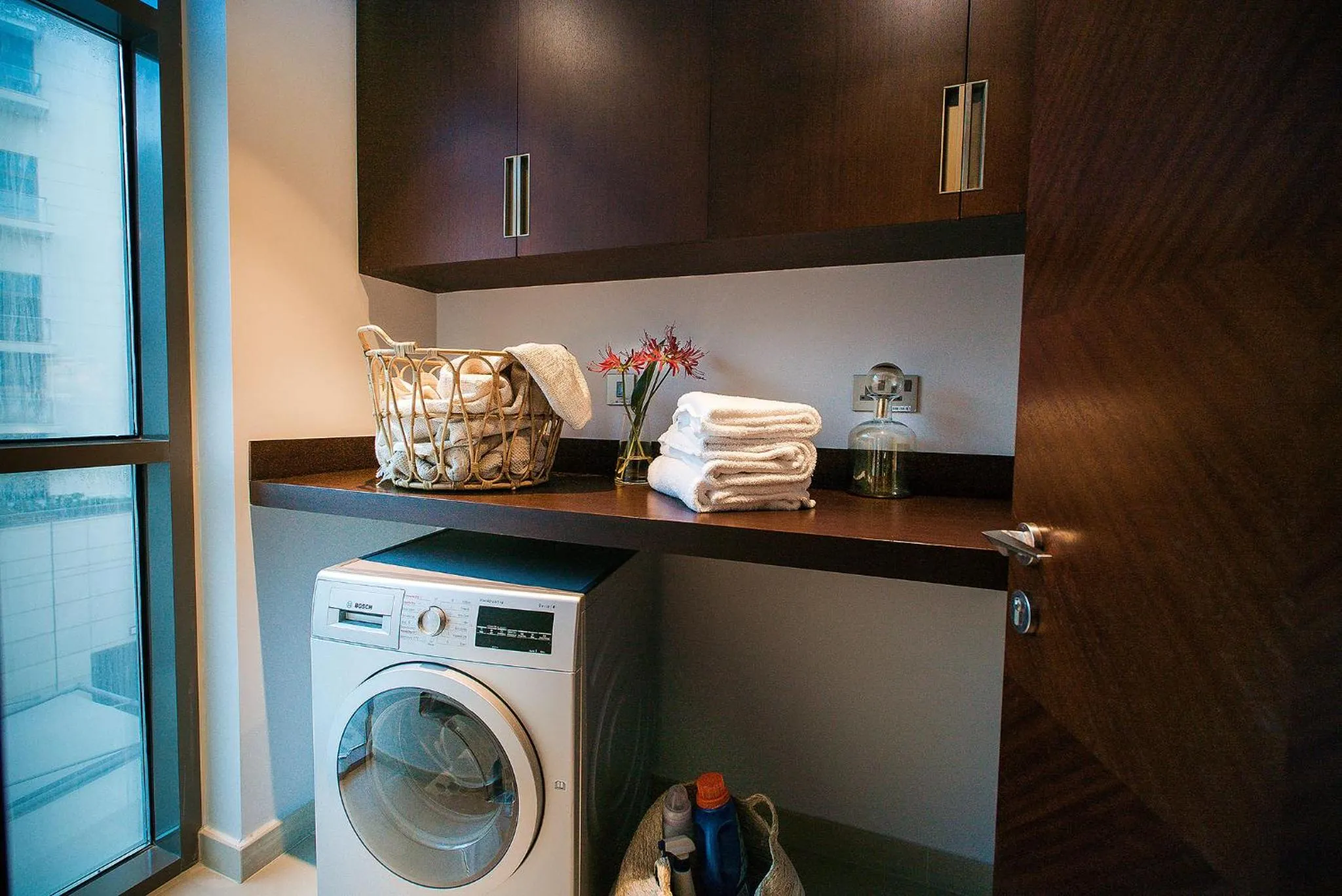 washing machine in The Townhouses The Pearl