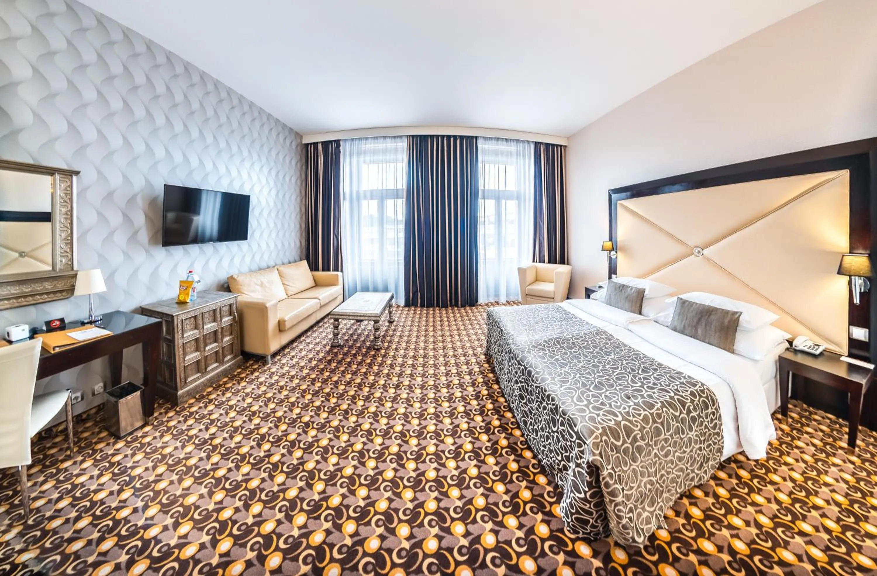 Bedroom, Bed in Grandior Hotel Prague