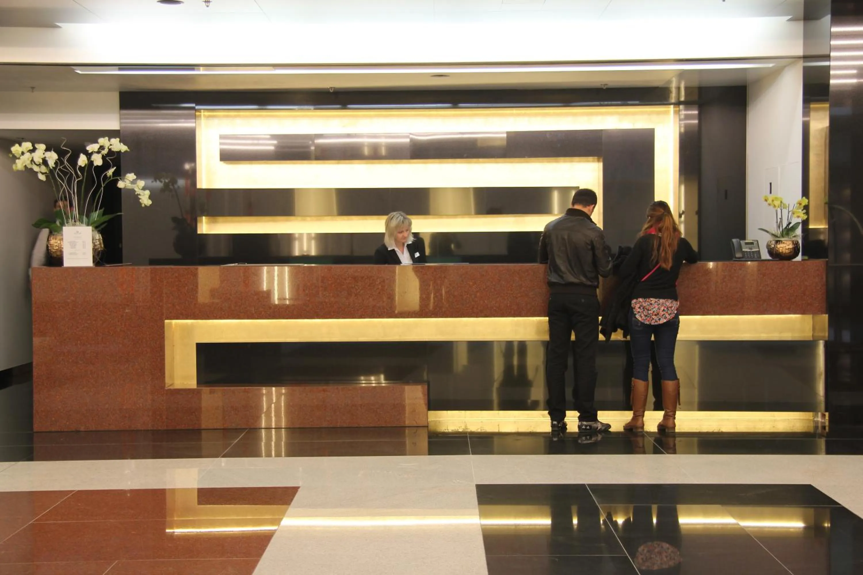 Lobby or reception in Grandior Hotel Prague