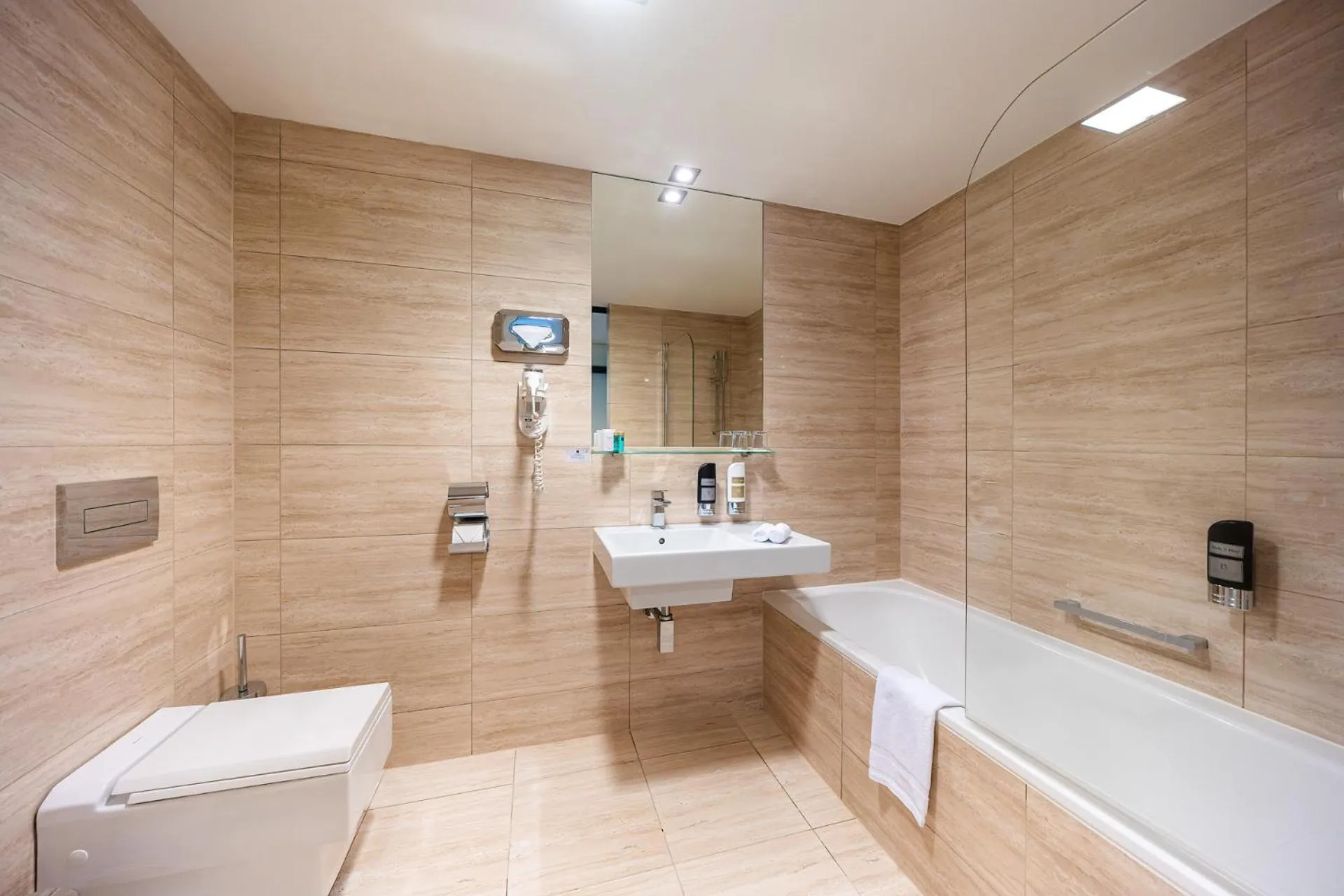 Bathroom in Grandior Hotel Prague