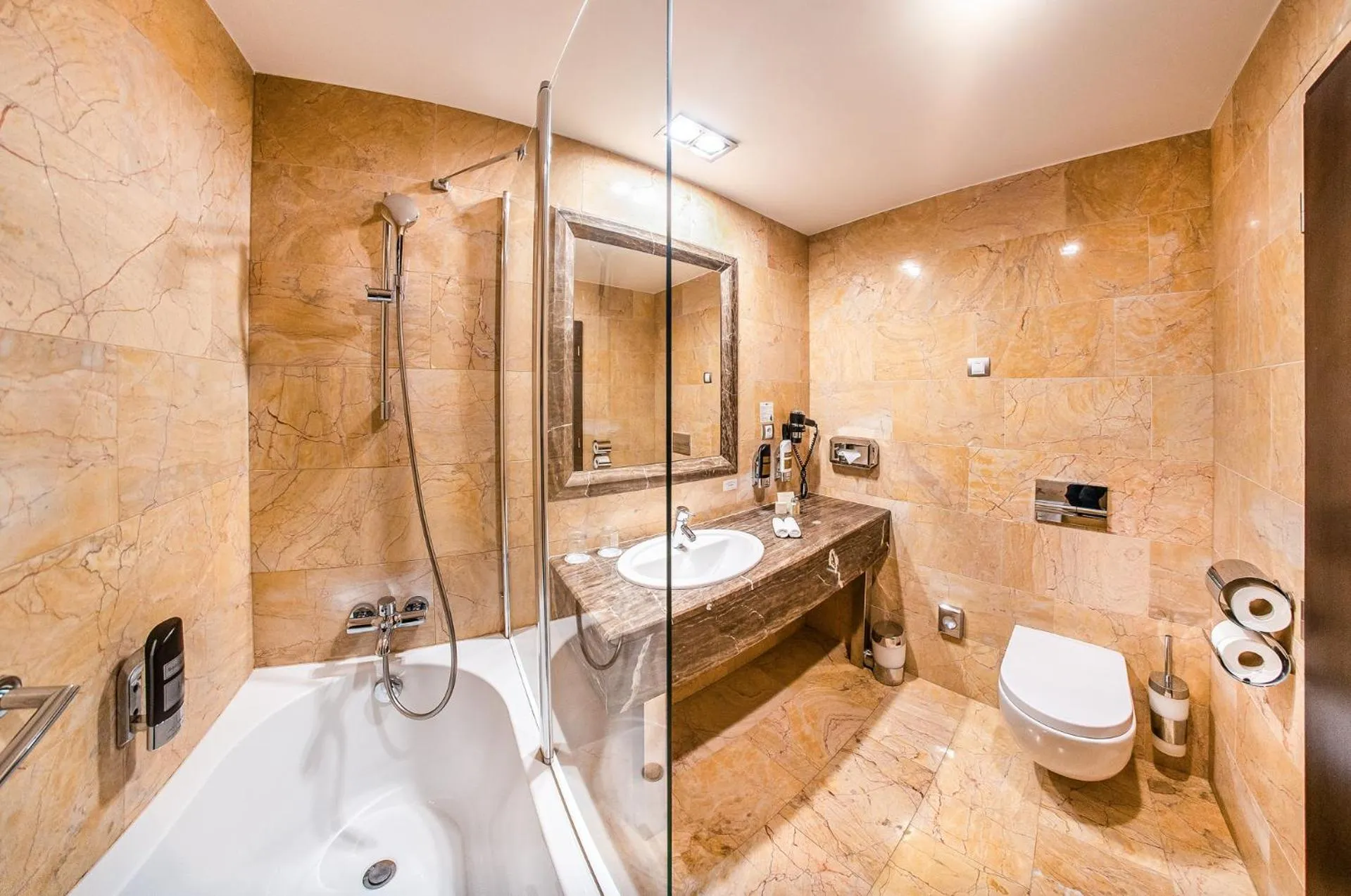 Bathroom in Grandior Hotel Prague