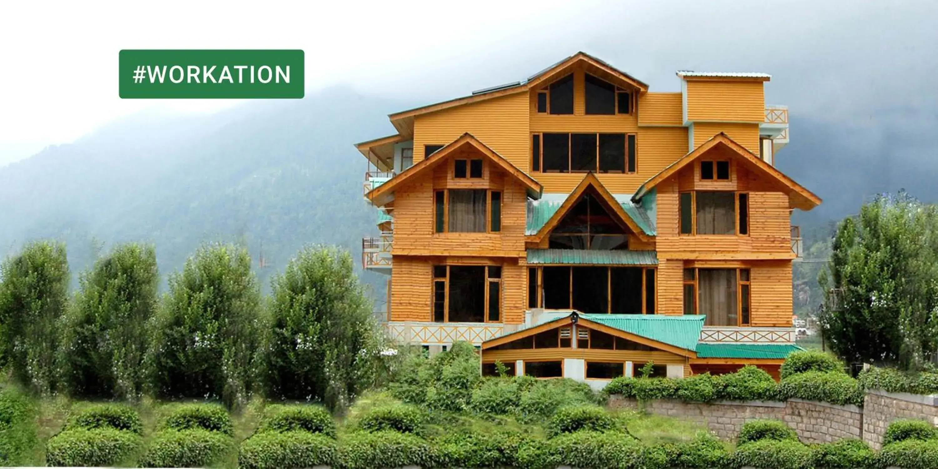 Property building in The Byke Neelkanth Manali Property building in The Byke Neelkanth Manali
