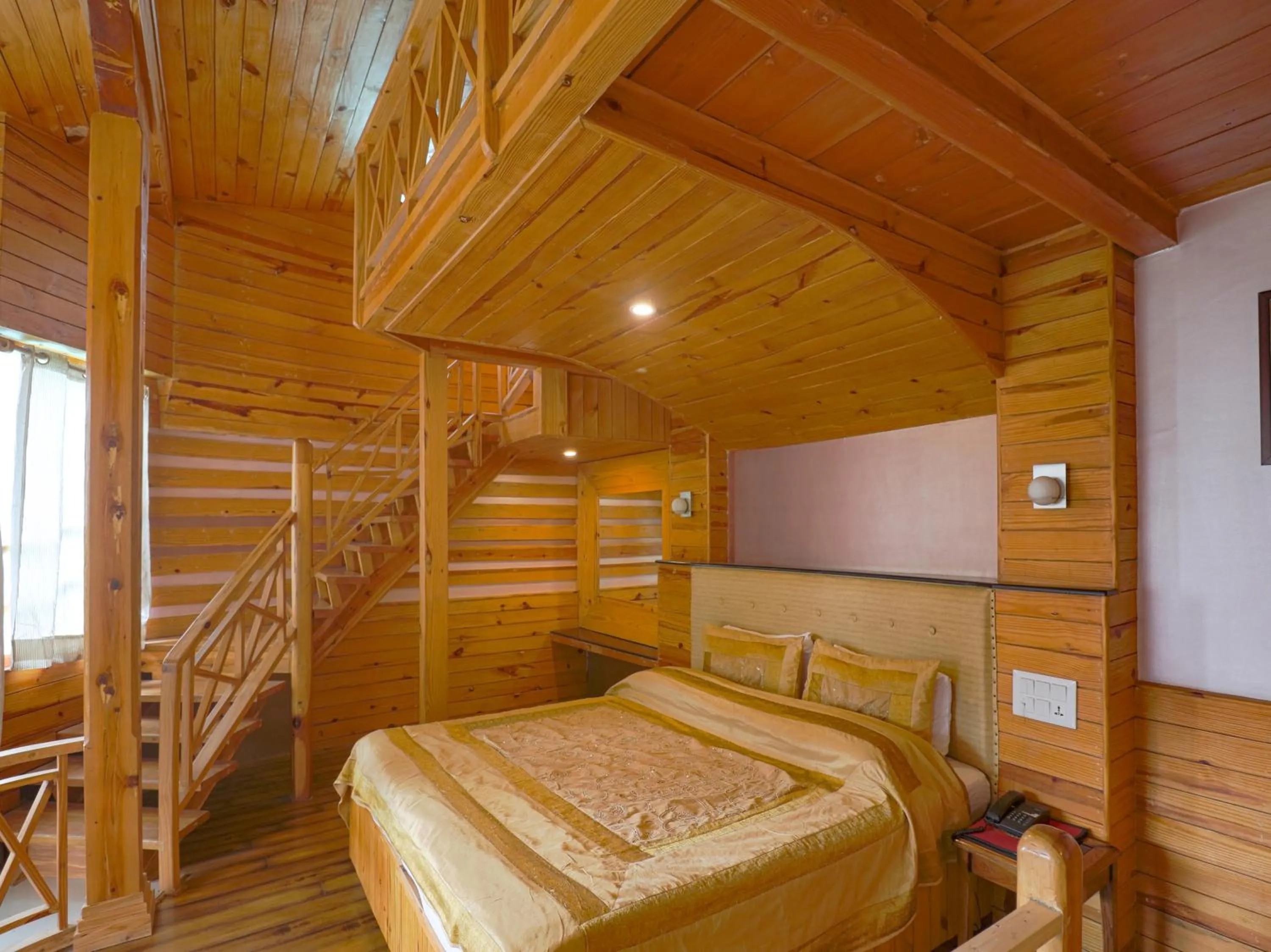 Bed in The Byke Neelkanth Manali
