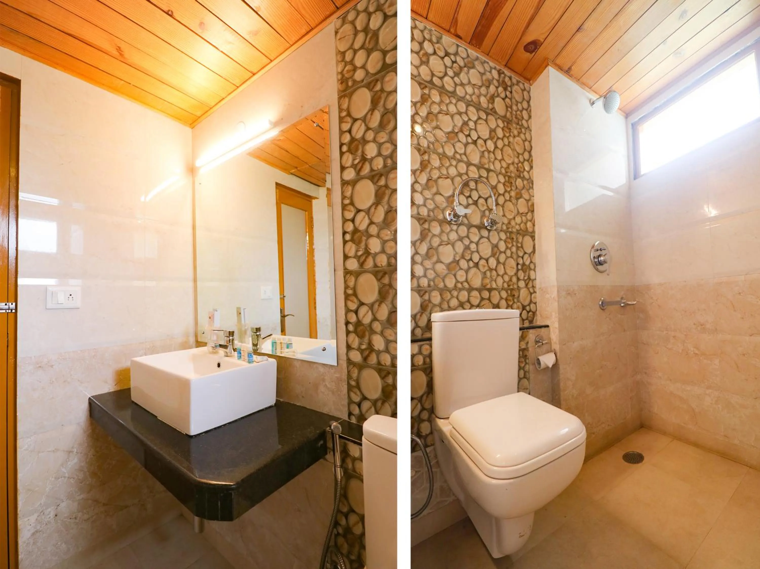 Bathroom in The Byke Neelkanth Manali