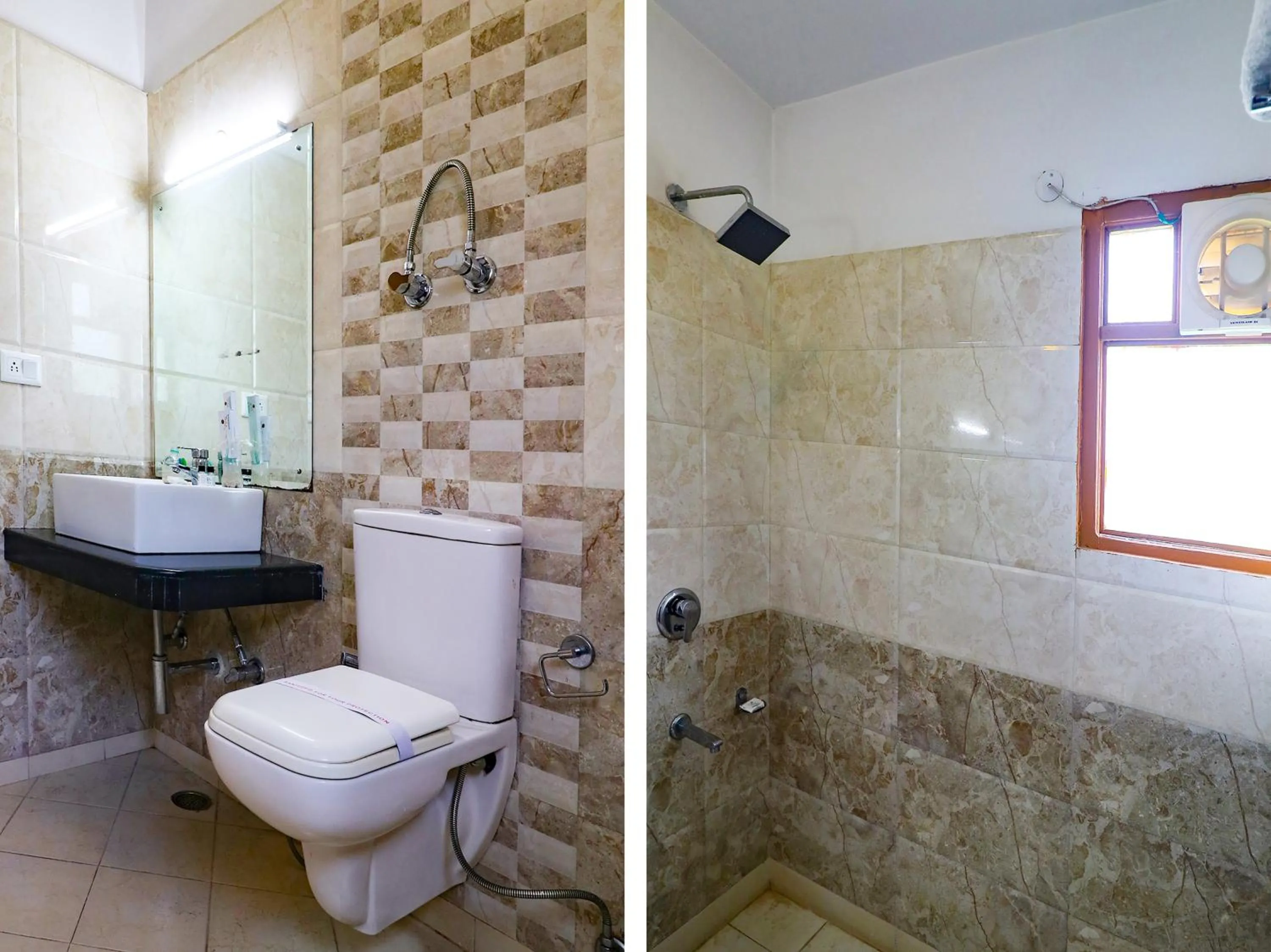 Bathroom in The Byke Neelkanth Manali