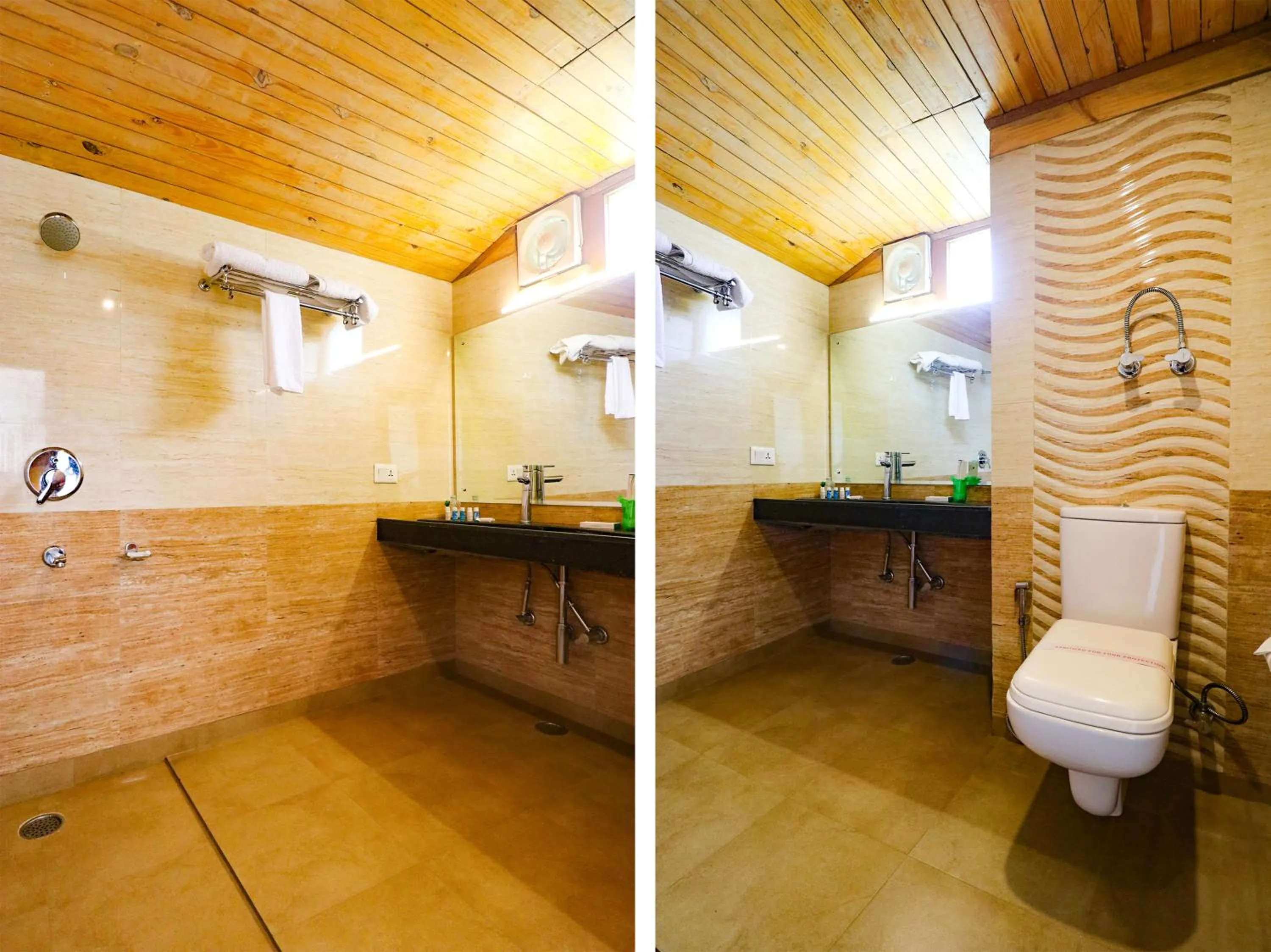 Bathroom in The Byke Neelkanth Manali