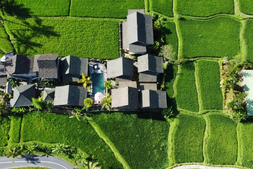 Bird's eye view in Ananda JJ Ubud Resort & Spa