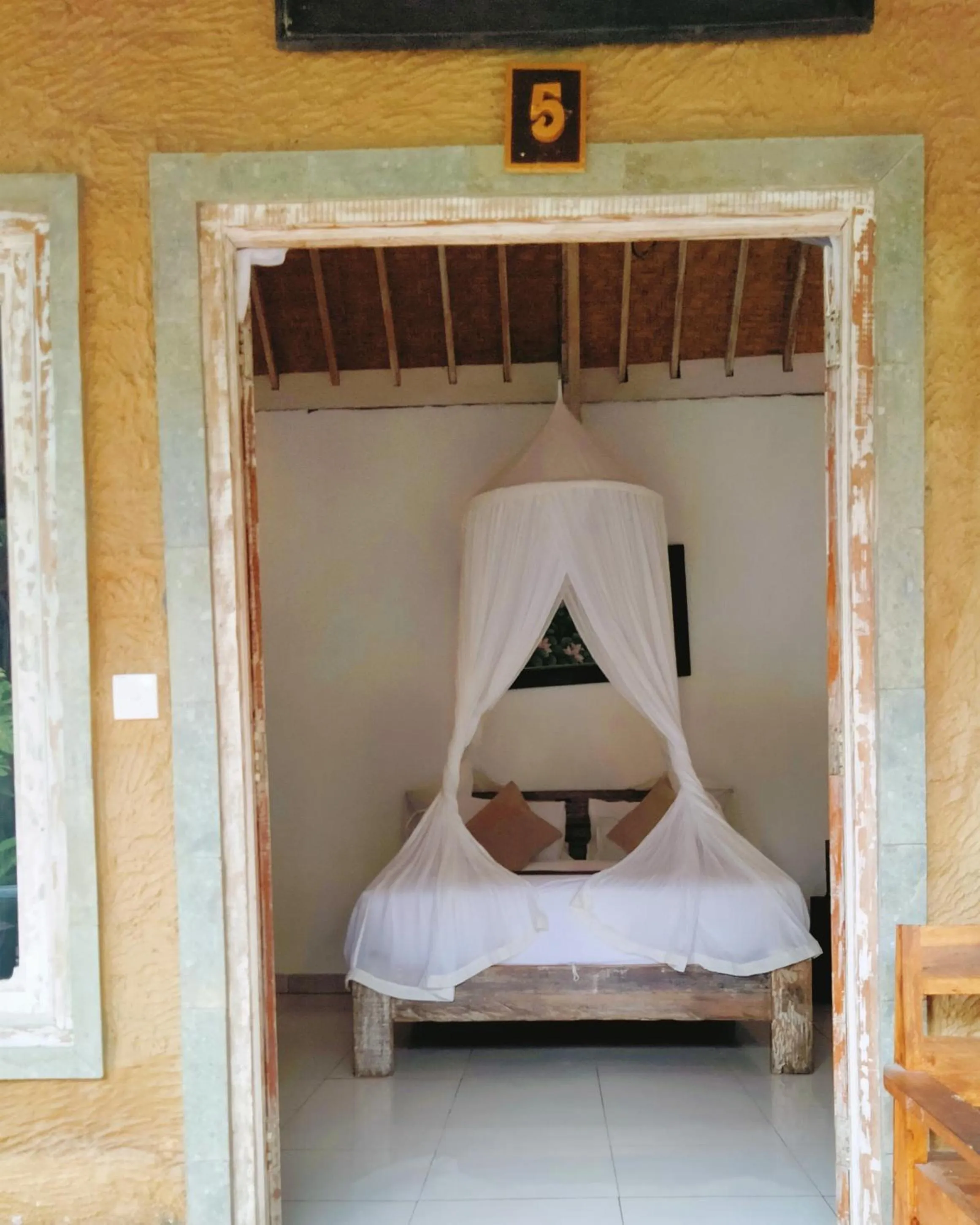 Bed in Ananda JJ Ubud Resort & Spa
