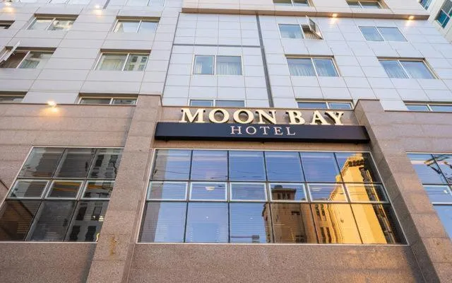 Property logo or sign in Moonbay Hotel