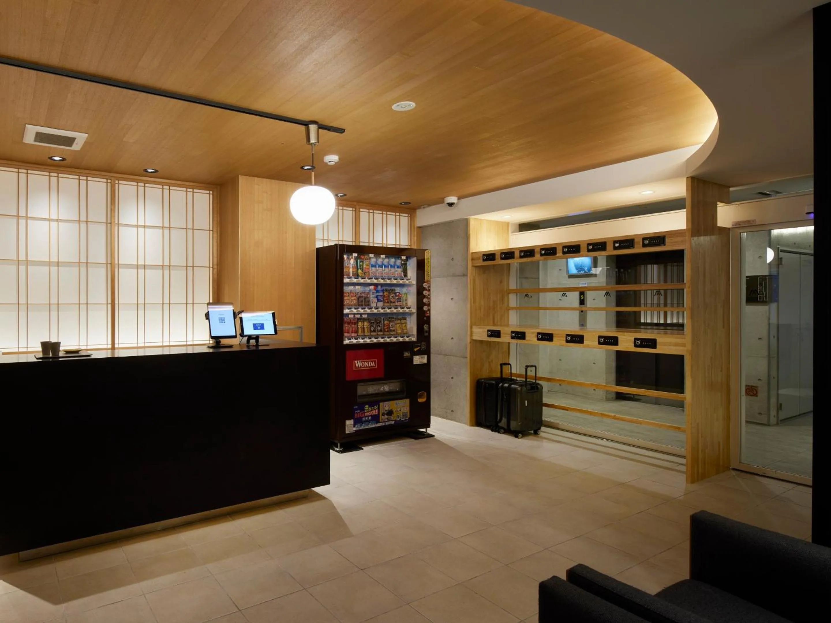 Lobby or reception in Minn Shin-Osaka