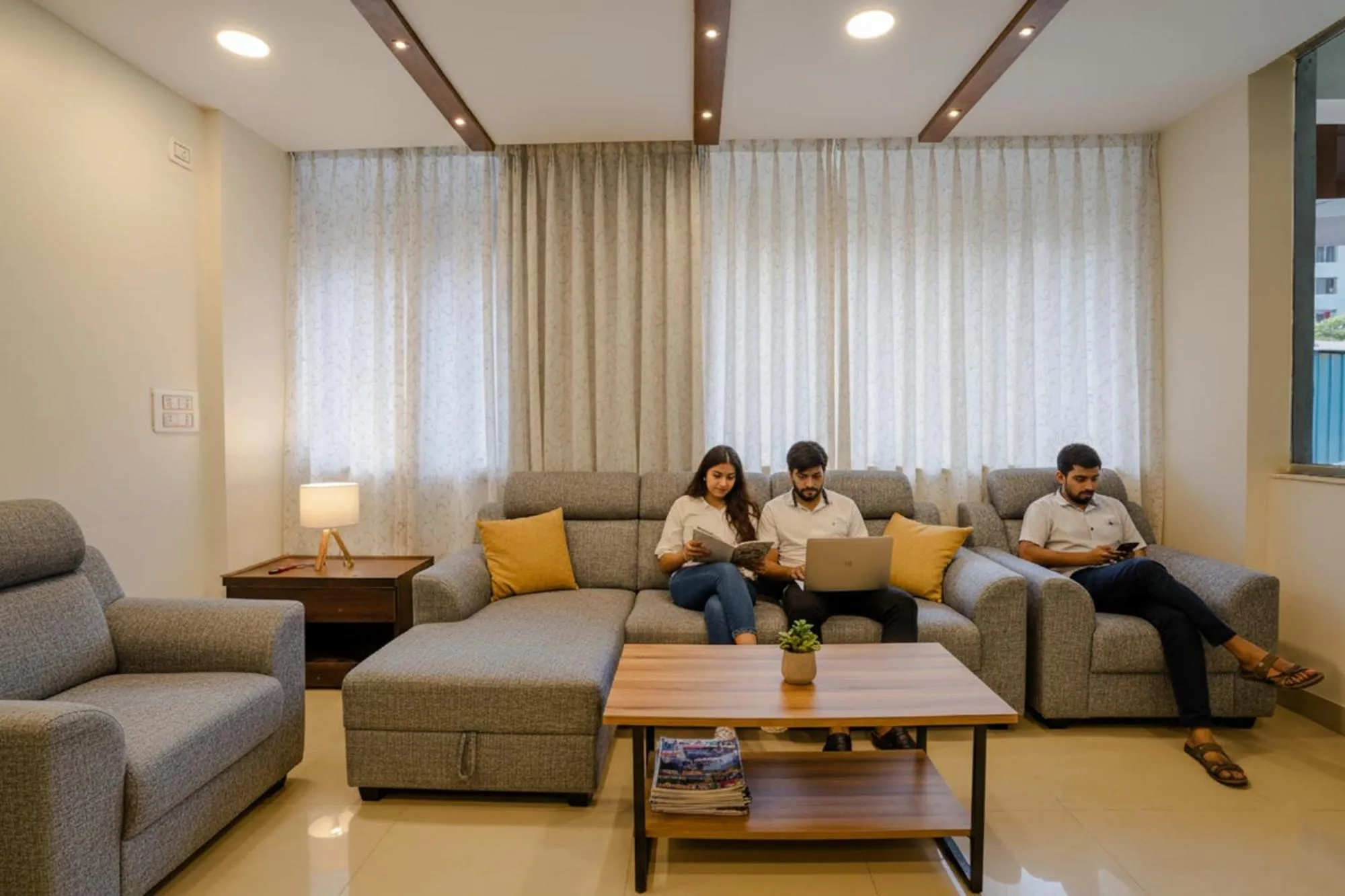 Lobby or reception in Via Royal Inn NS - Taluka