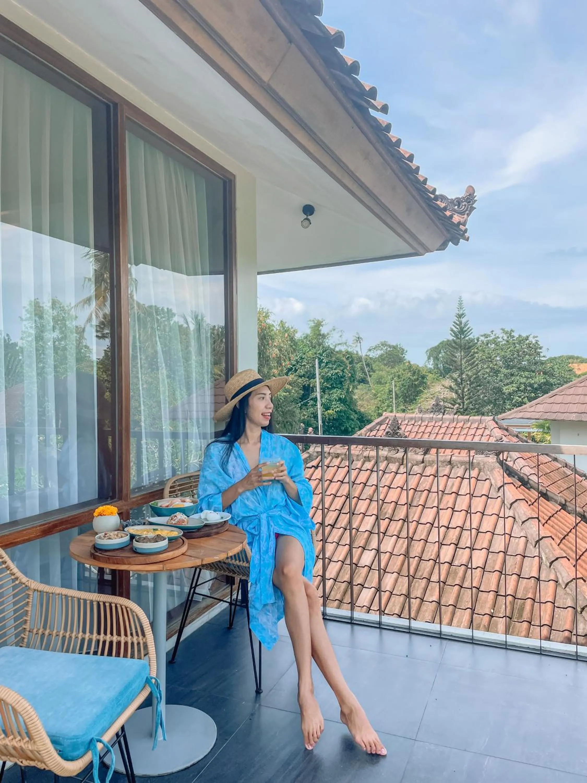 Balcony/Terrace in Ecozy Dijiwa Canggu