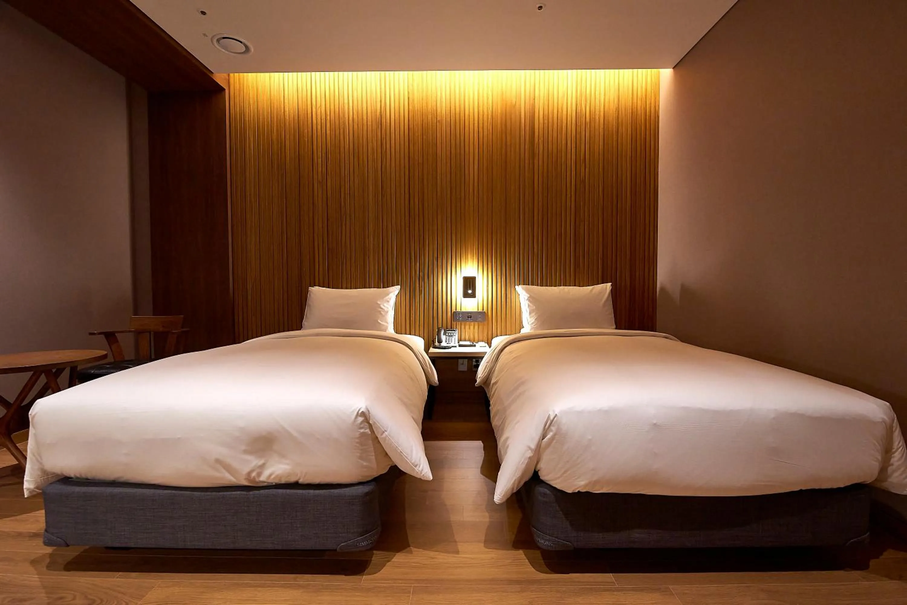 Bed in Busan City Hotel