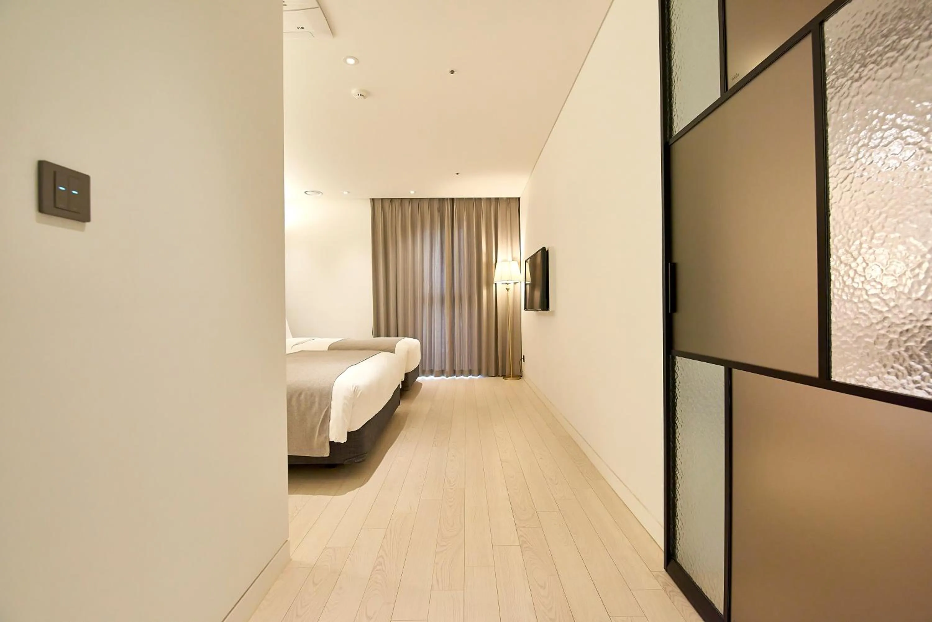 Bed in Busan City Hotel