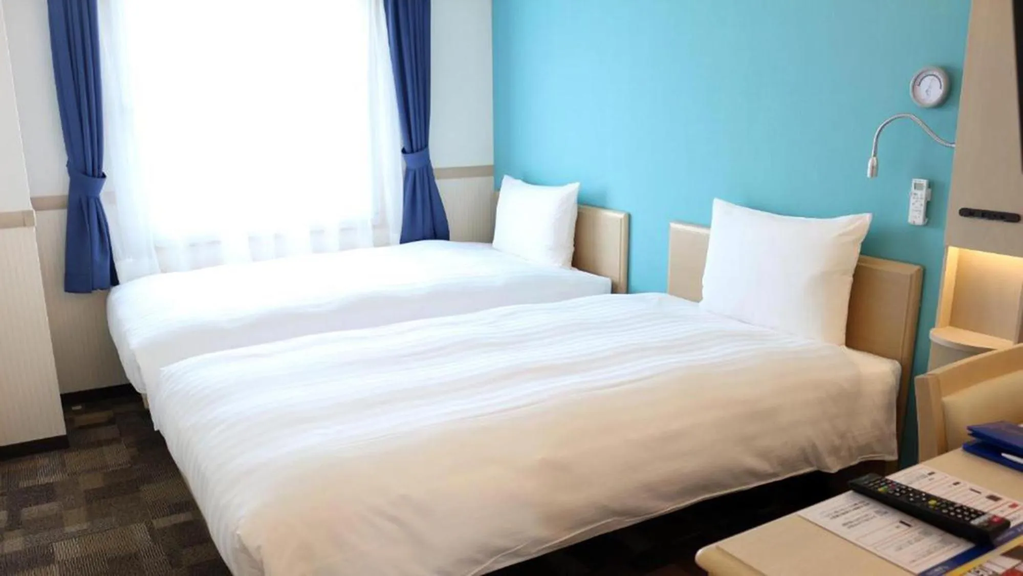 Bed in Toyoko Inn Fujisan Otsuki-eki