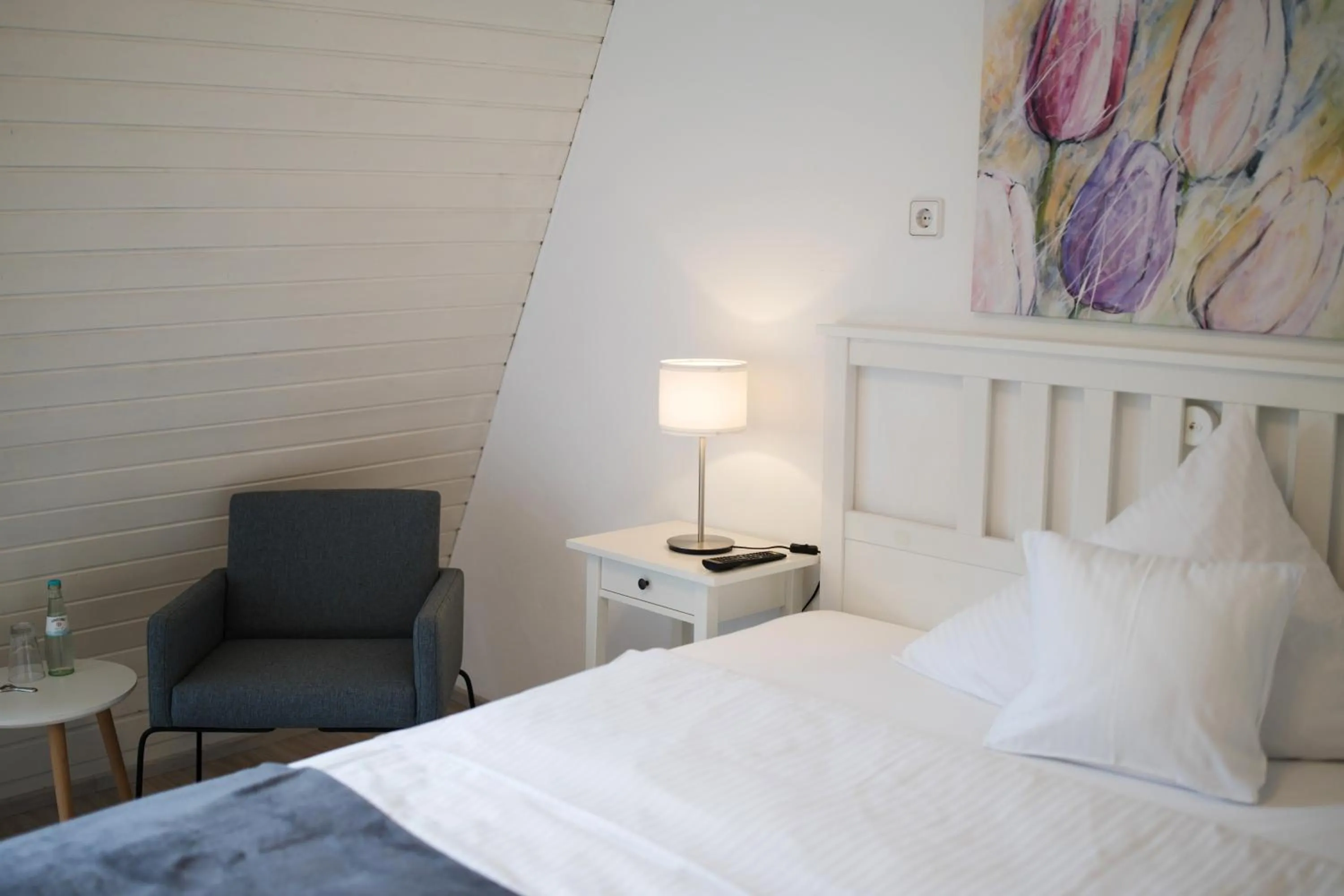 Bed in RATSKELLER Hotel & Restaurant