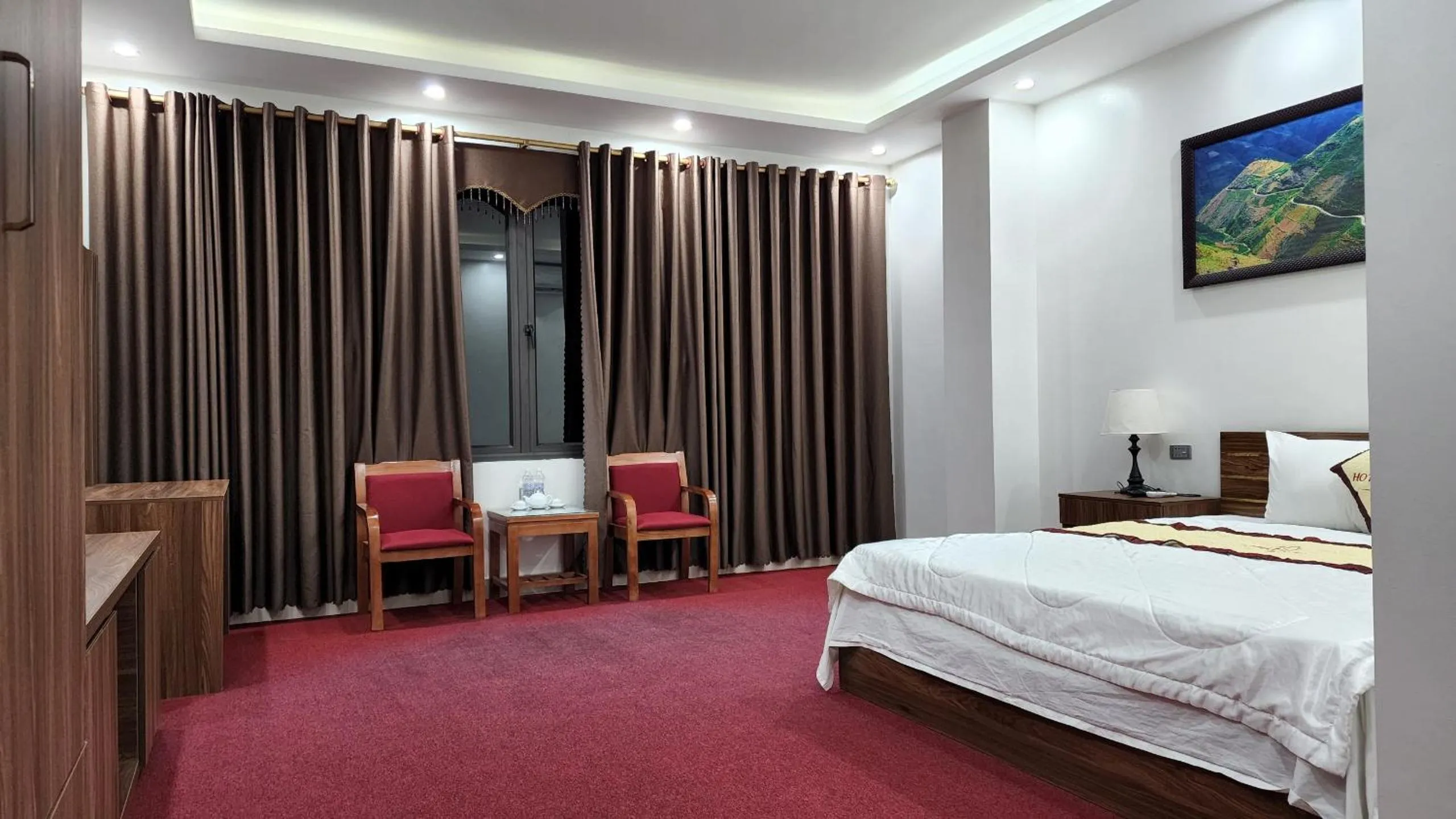 Bed in Friend Hotel Hà Giang