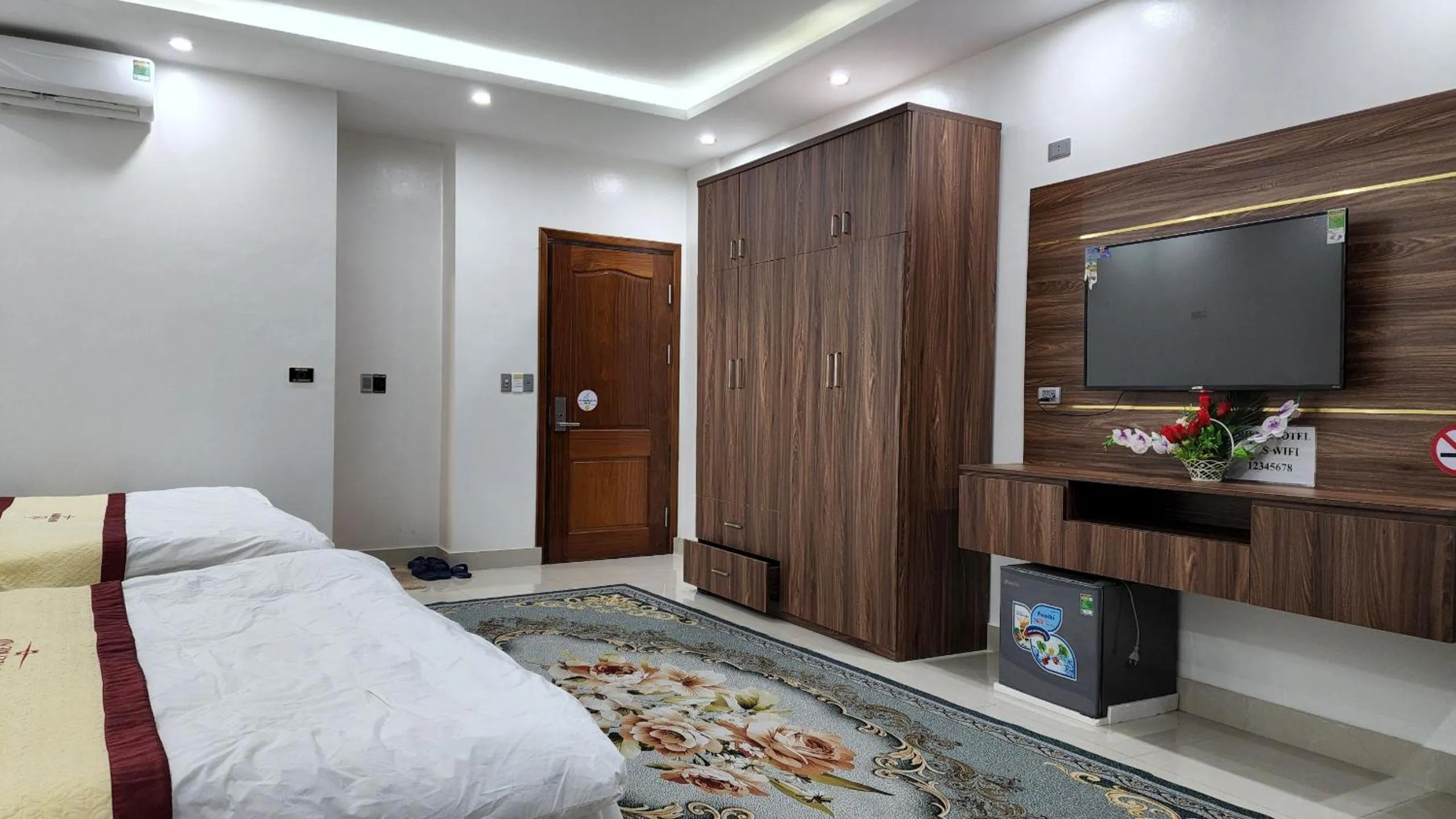 Bed in Friend Hotel Hà Giang