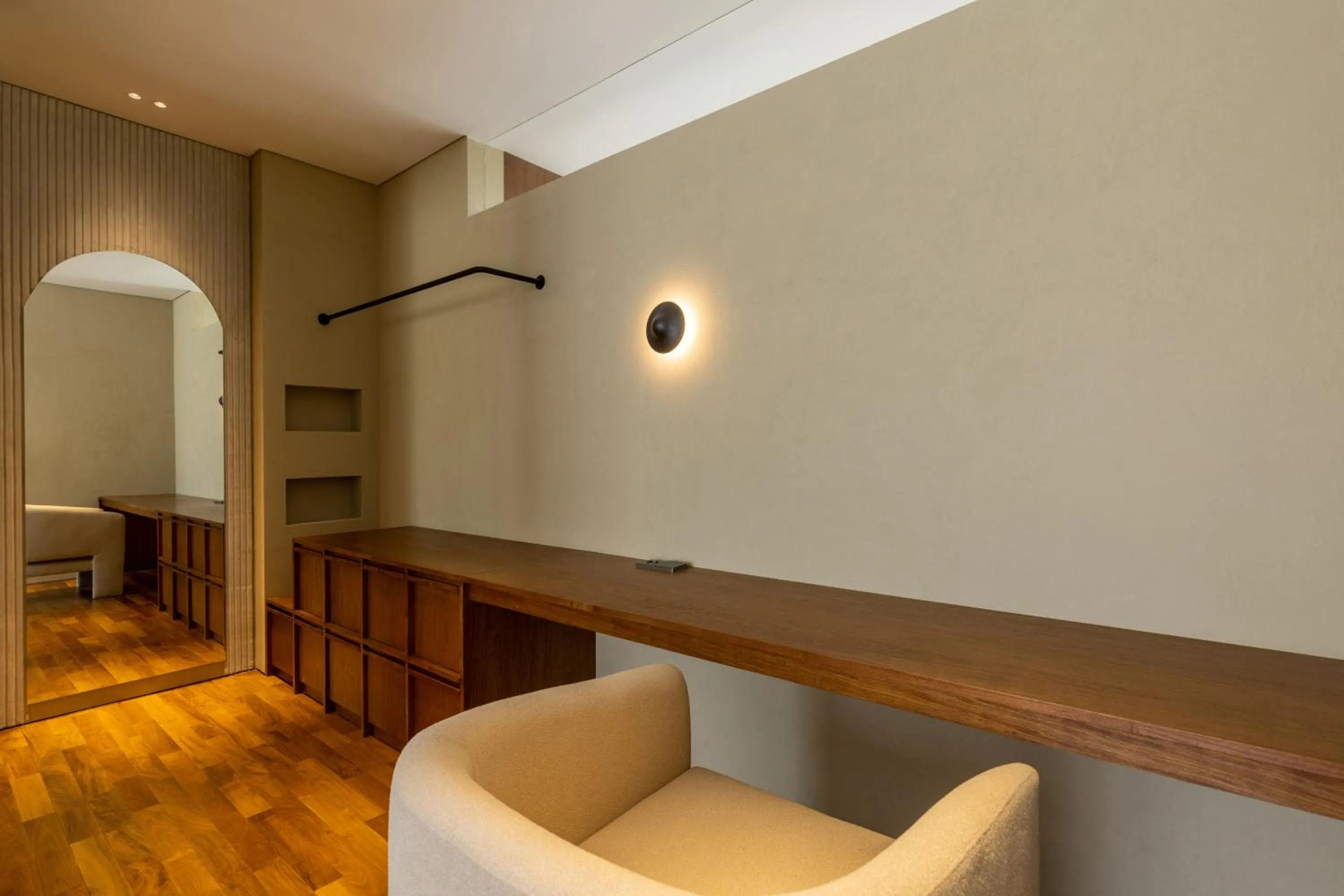 Seating area in ASAI Village