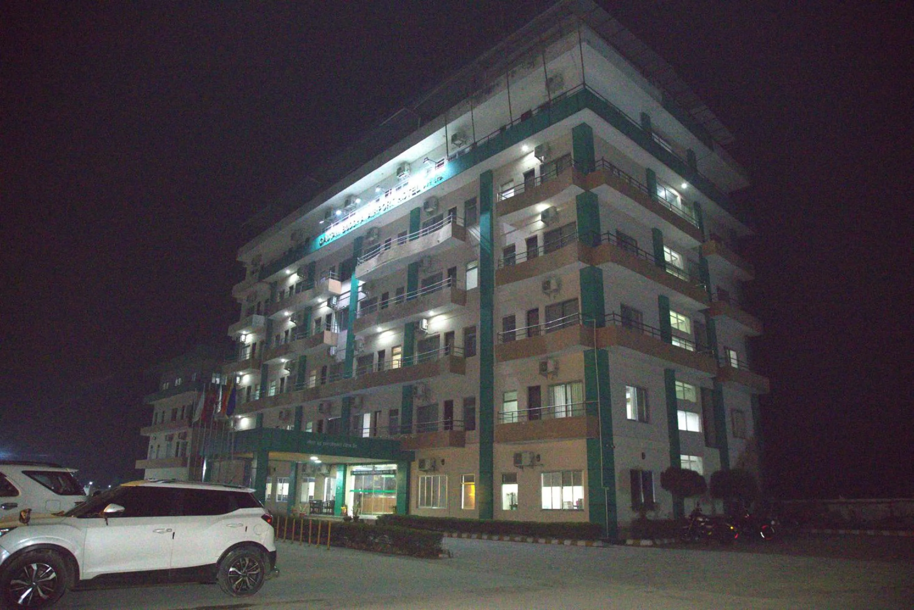 Property building in Gautam Buddha International Hotel