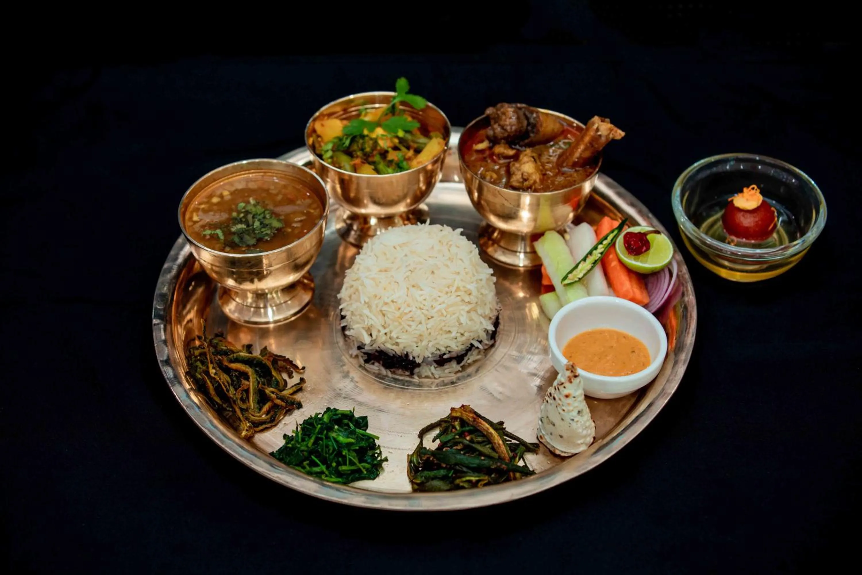 Lunch in Gautam Buddha Airport Hotel