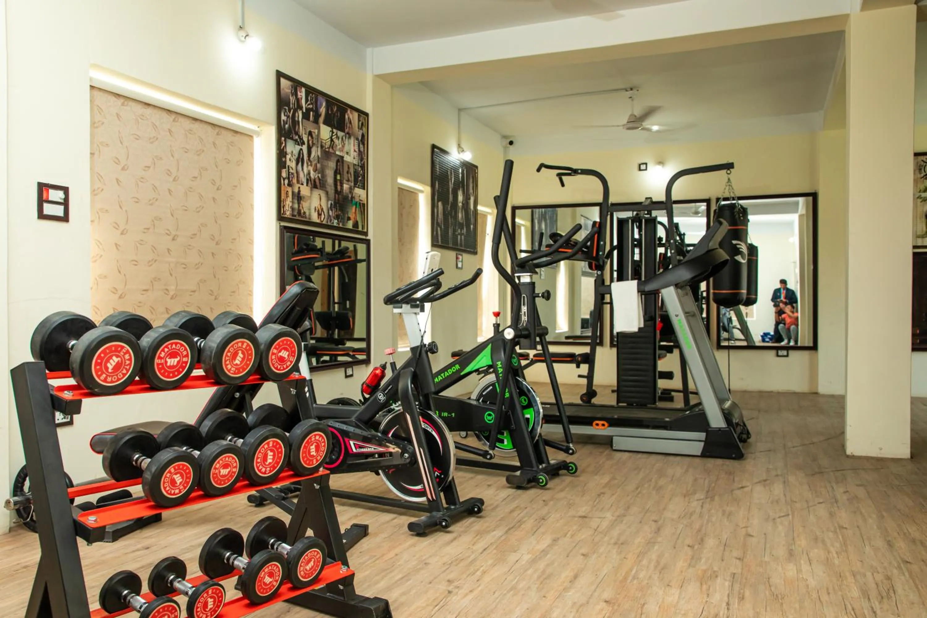 Fitness centre/facilities in Gautam Buddha Airport Hotel