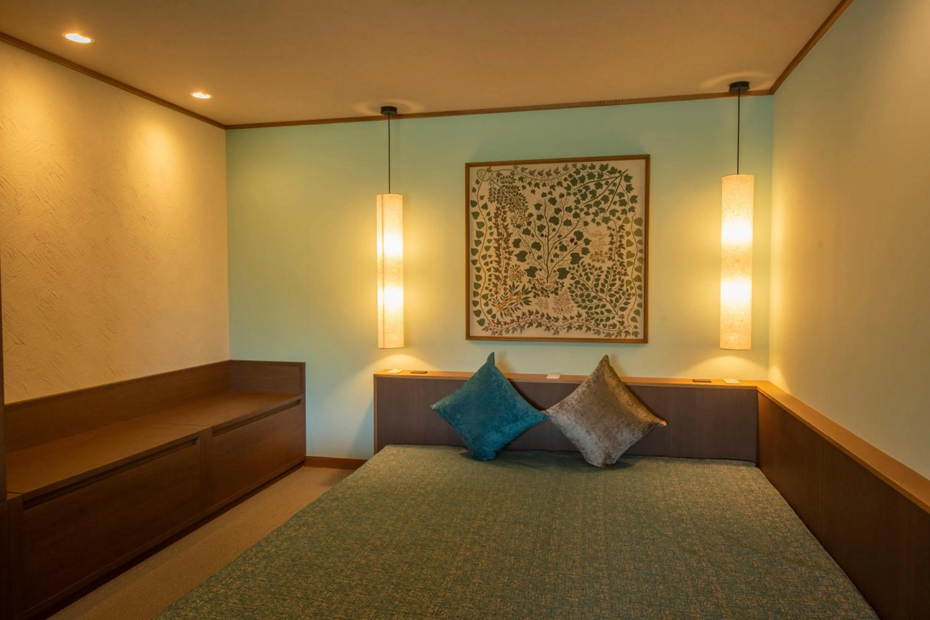 Bed in La Vista Kusatsu Hills