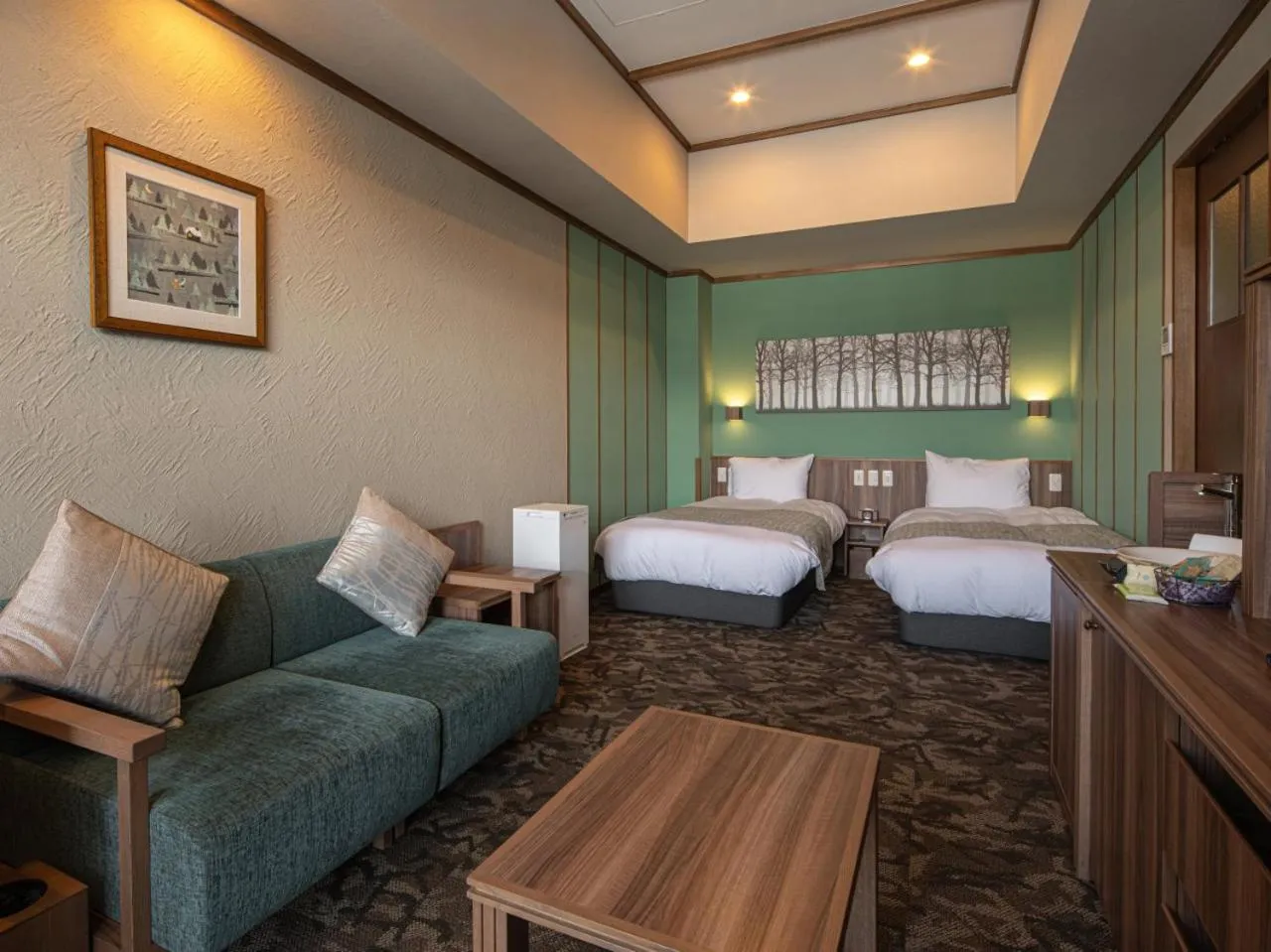 Bed in La Vista Kusatsu Hills