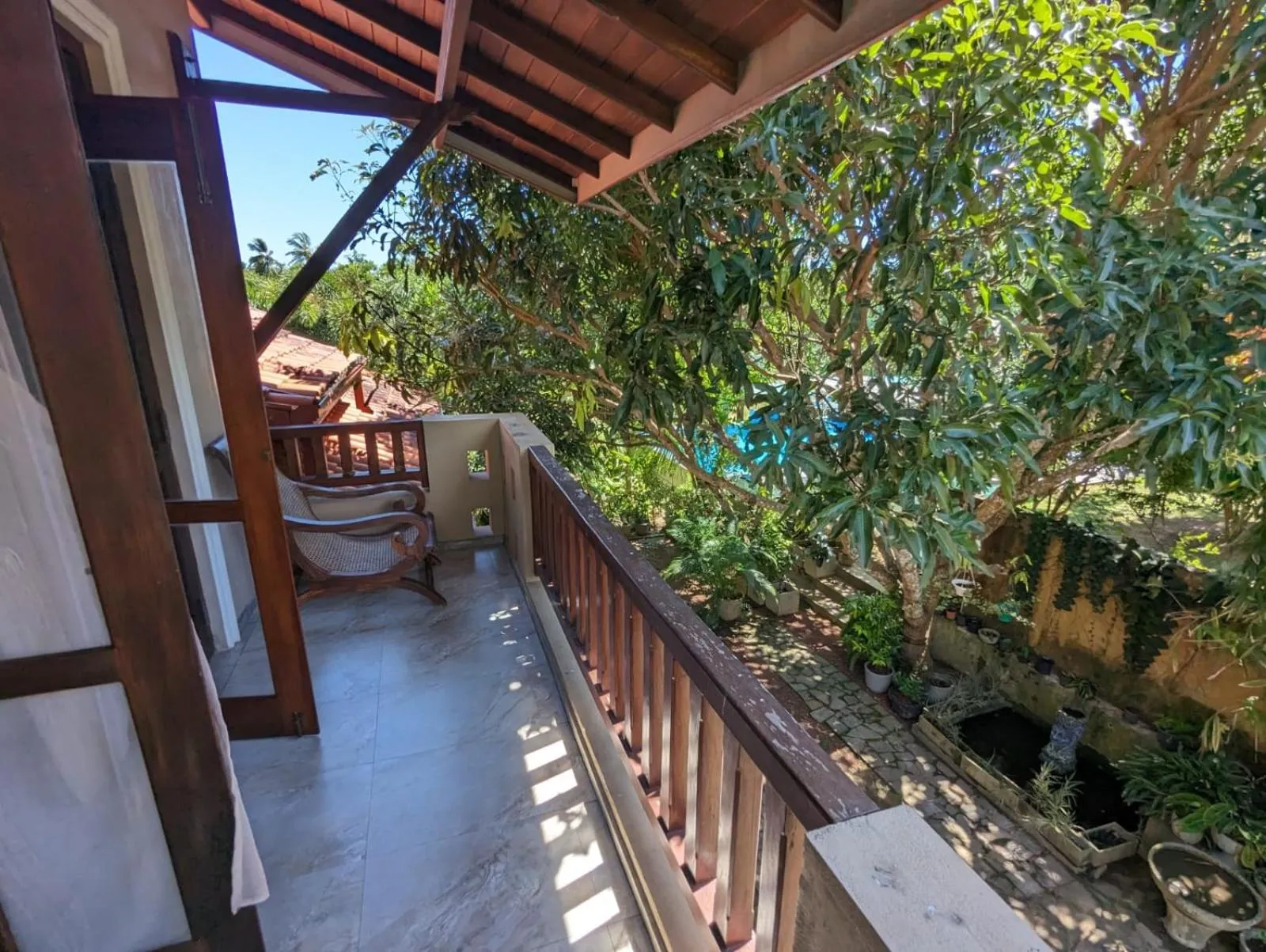 Balcony/Terrace in Green View Villa