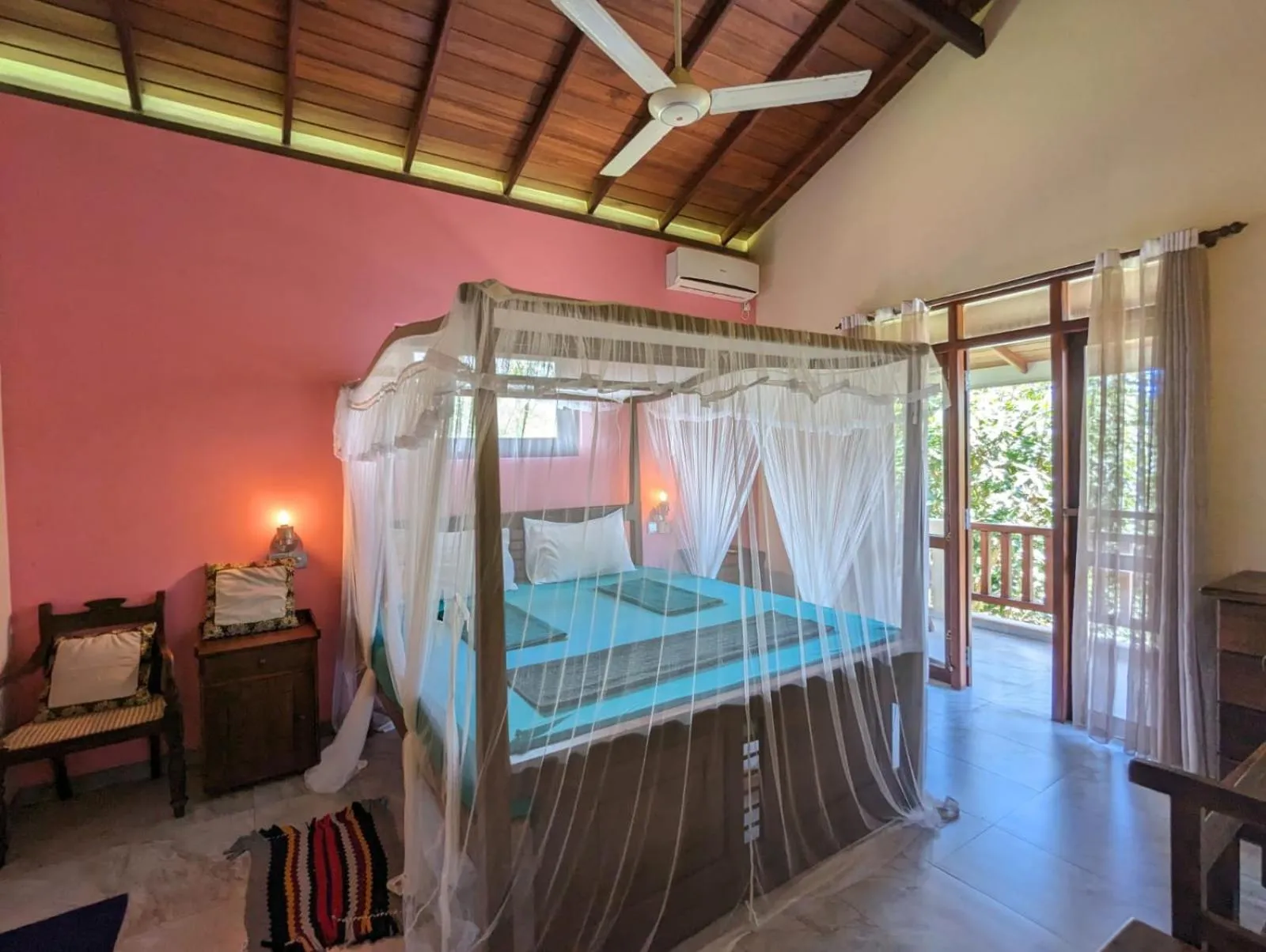 Bedroom, Bed in Green View Villa