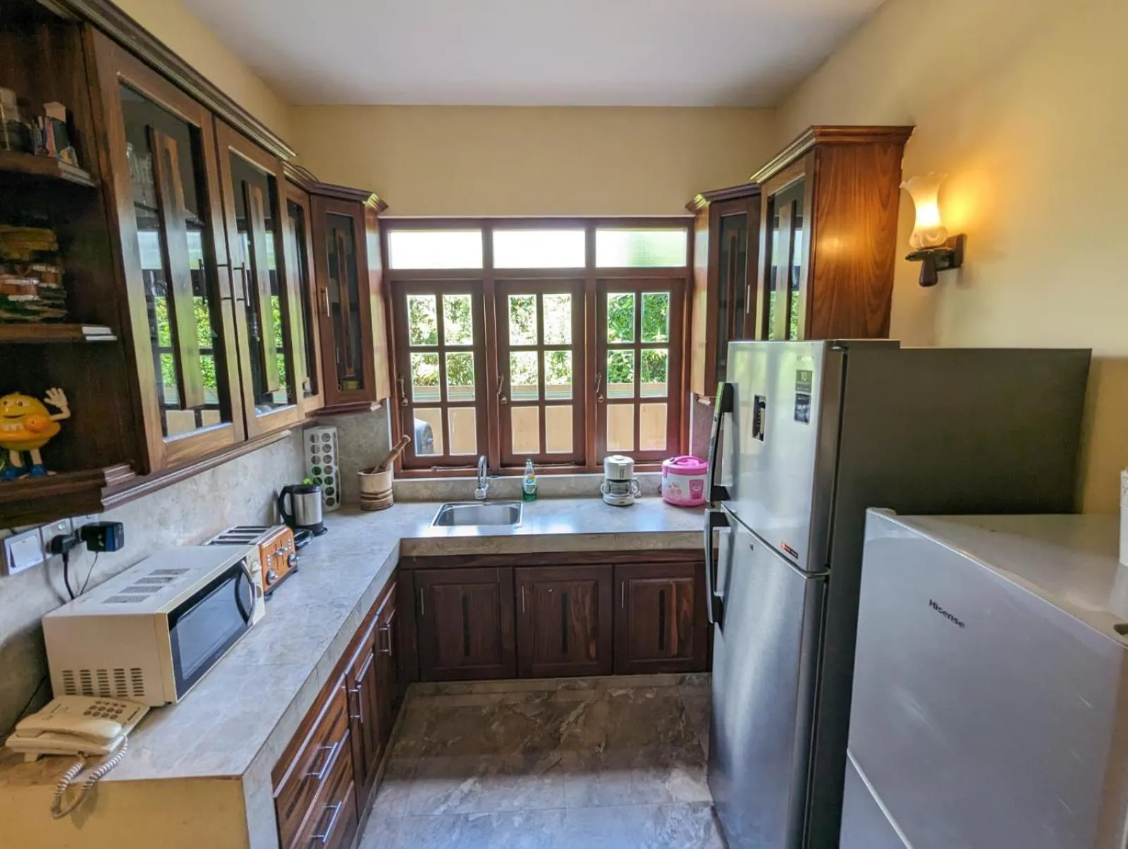 kitchen in Green View Villa