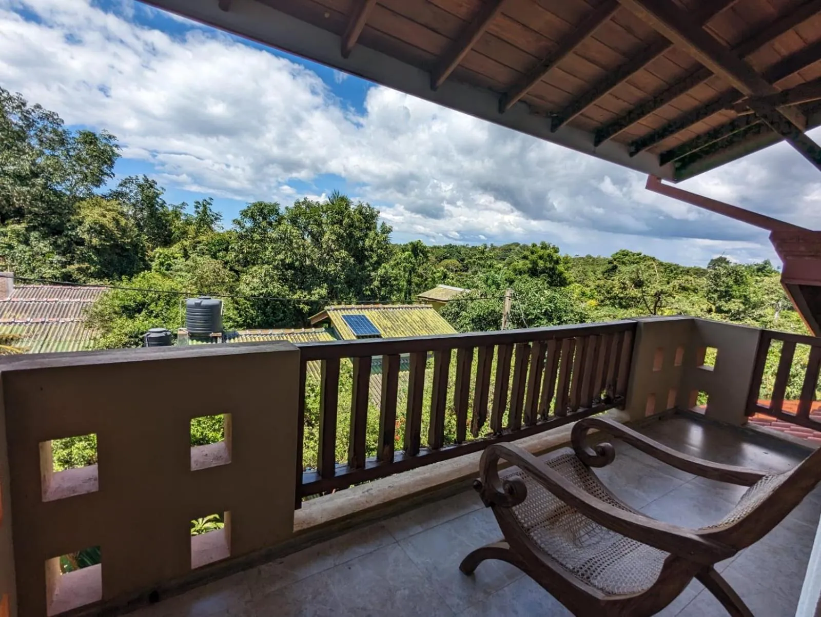 Balcony/Terrace in Green View Villa