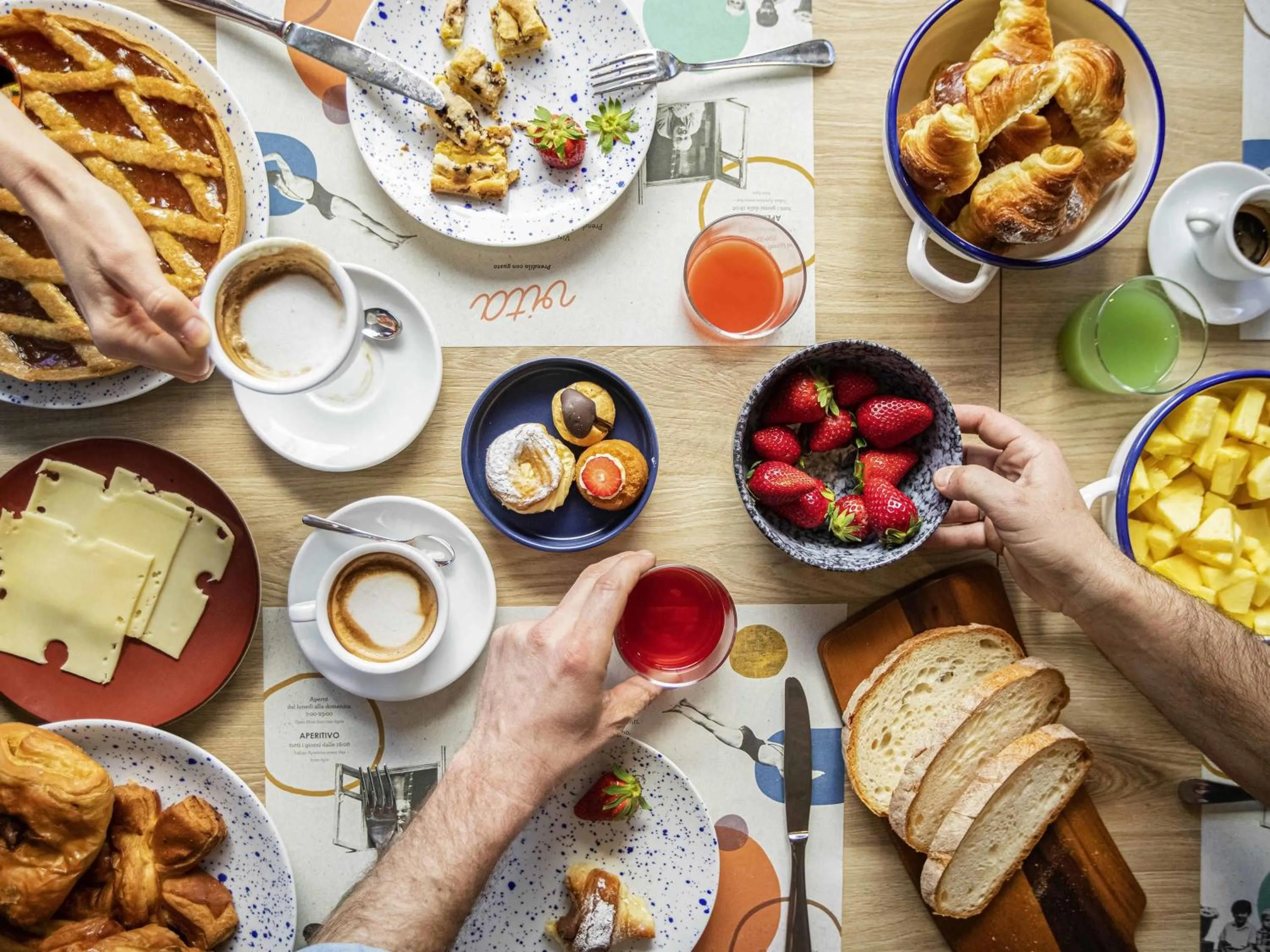 Breakfast in Ibis Styles Roma Aurelia